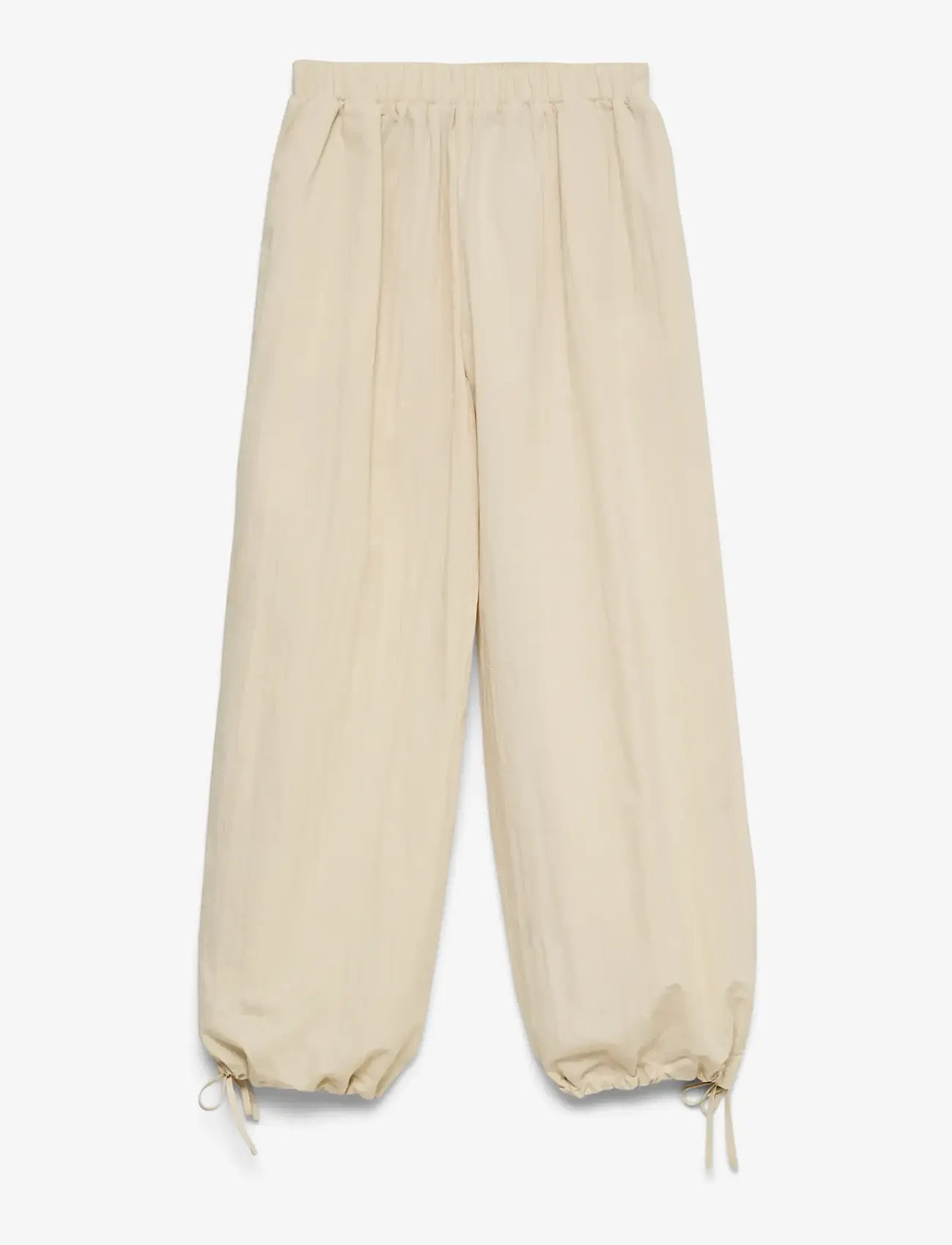 Vero Moda - VMMARY MW HAREM PANT WVN EXP - hosen mit weitem bein - oyster white - 0