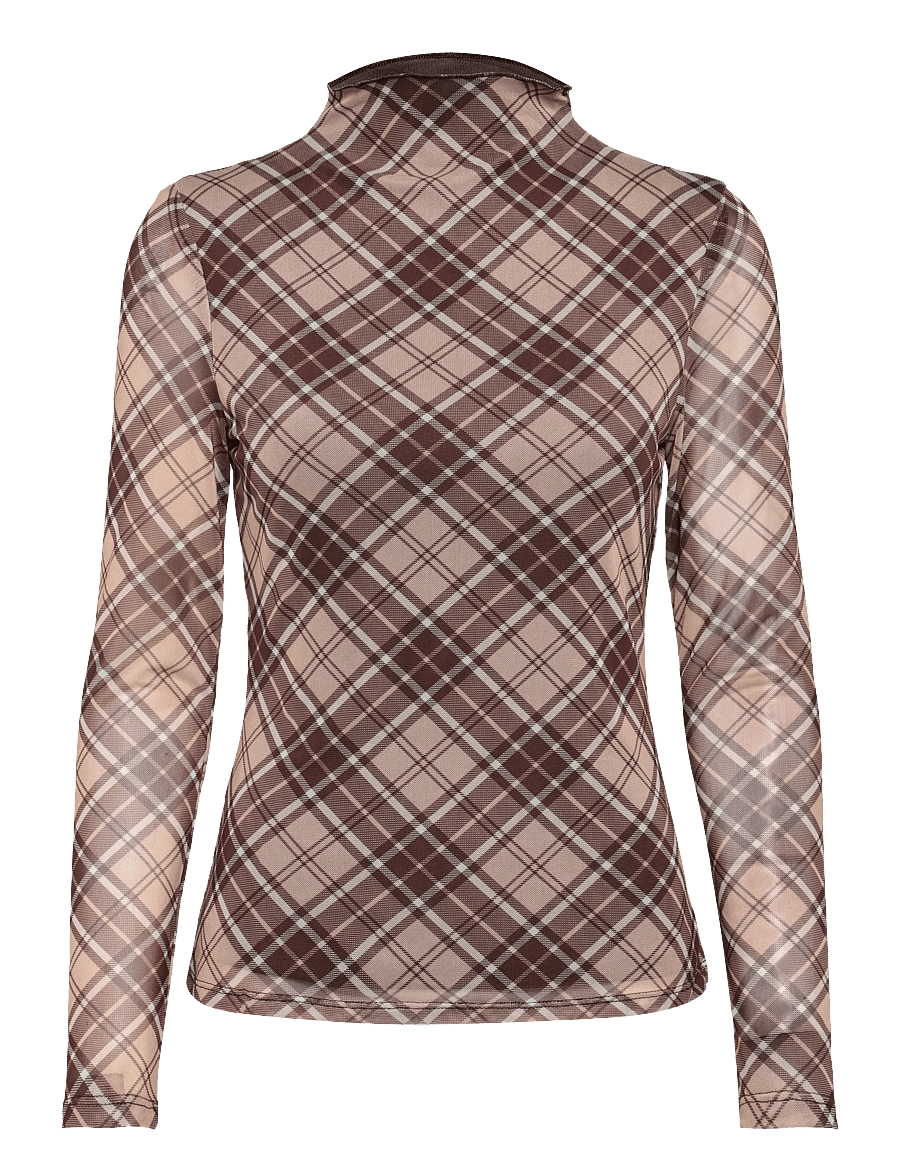 Vero Moda - VMSALLY LS ROLL NECK TOP JRS EXP - rollkragenpullover - misty rose - 1