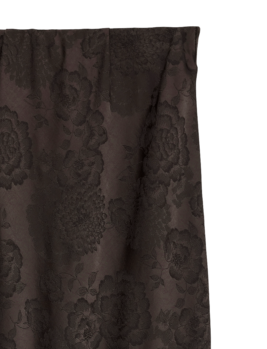 Vero Moda - VMKIRA LACE MW 7/8 SKIRT WVN PA - midi-röcke - chocolate torte - 5