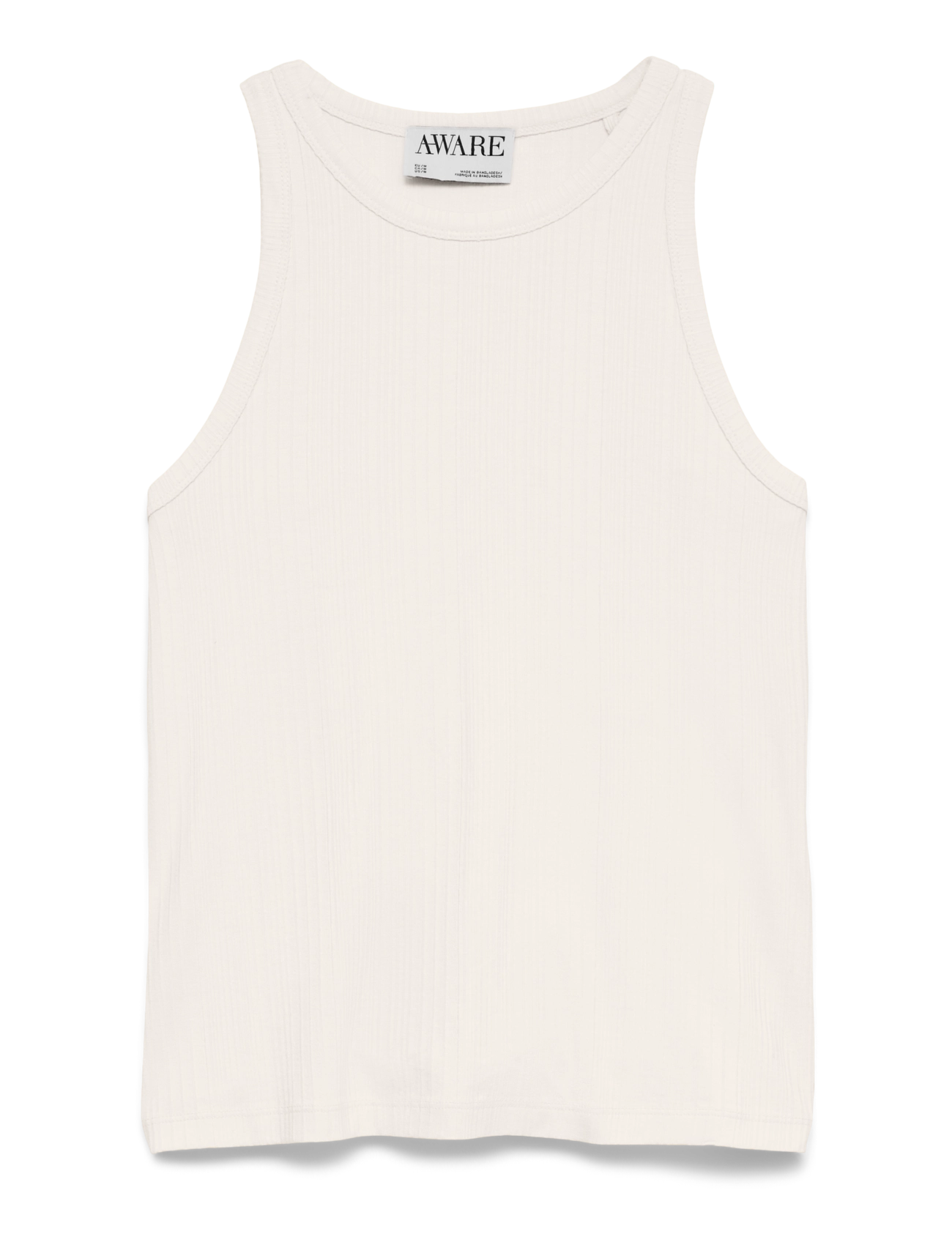Vero Moda Awirina O-Neck Tank Top, L, Cream, T-Shirts & Toppe > Uden Ærmer, Dame