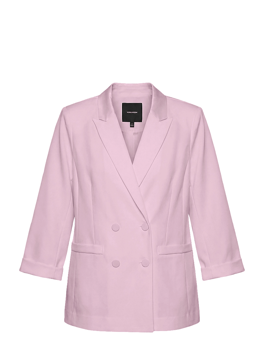 Vero Moda - VMCAROLINA LS BLAZER WVN EXP - zweireihige blazer - ballerina - 0