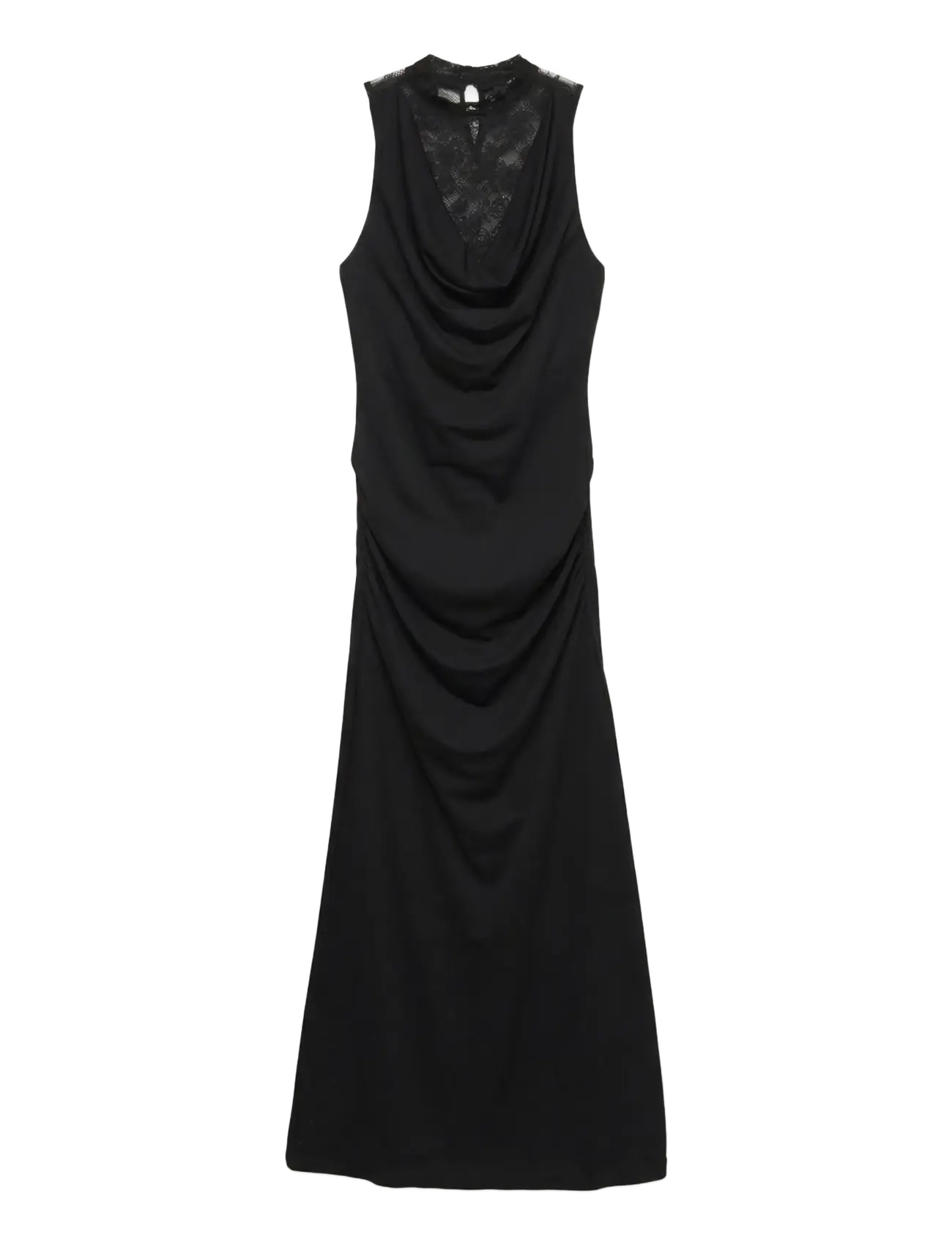 Vero Moda - VMCILJA SL ANKLE LACE DRESS JRS - spetsklänningar - black - 1