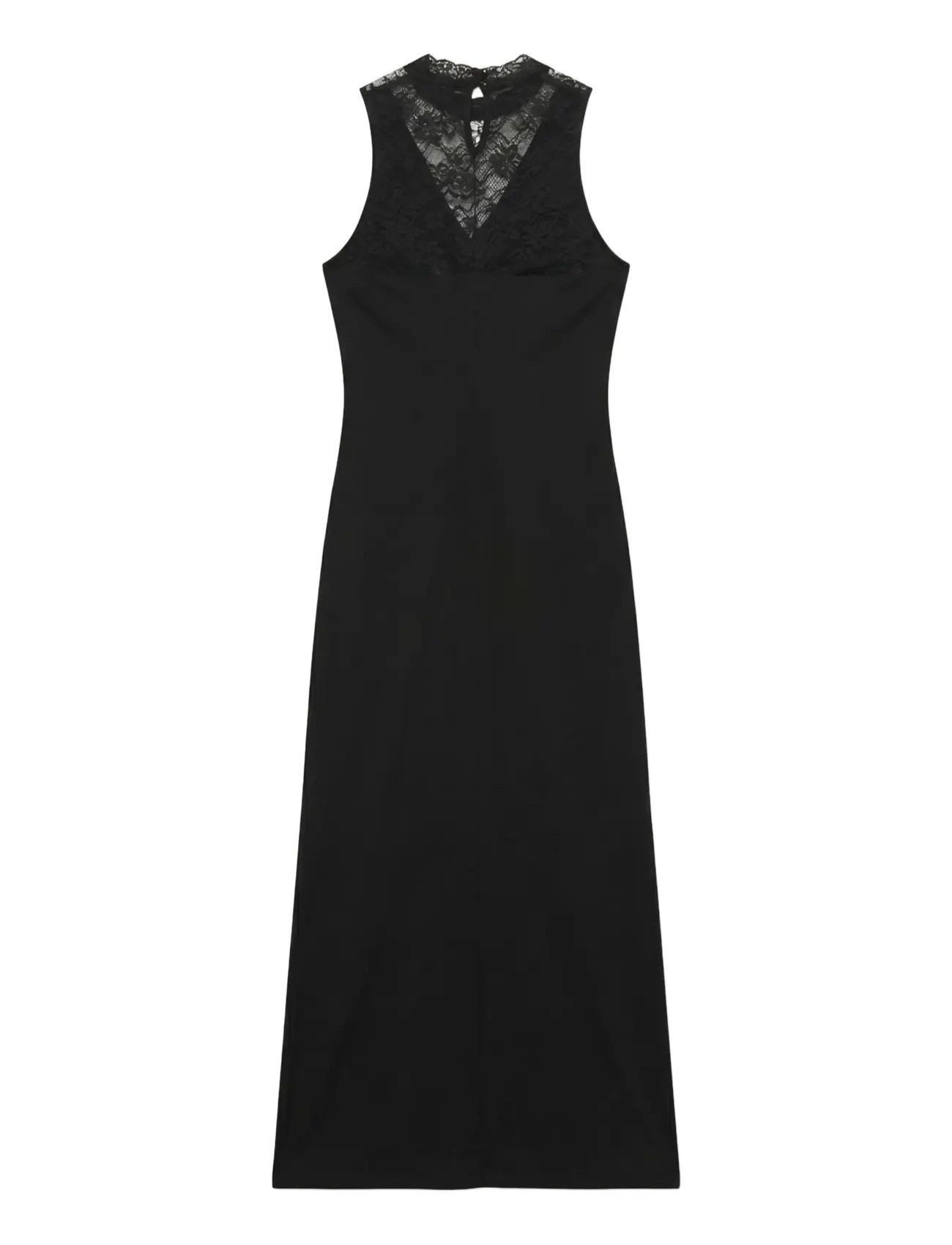 Vero Moda - VMCILJA SL ANKLE LACE DRESS JRS - spetsklänningar - black - 2