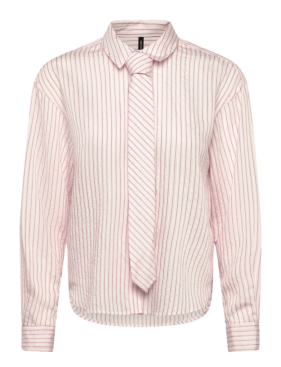 Vero Moda - VMJULIANA LS TIE DETAIL SHIRT EXP - langärmlige hemden - star white - 1