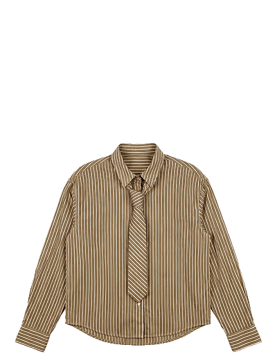 Vero Moda VMJULIANA LS TIE DETAIL SHIRT EXP - Pikkade varrukatega särgid - STAR WHITE / multi