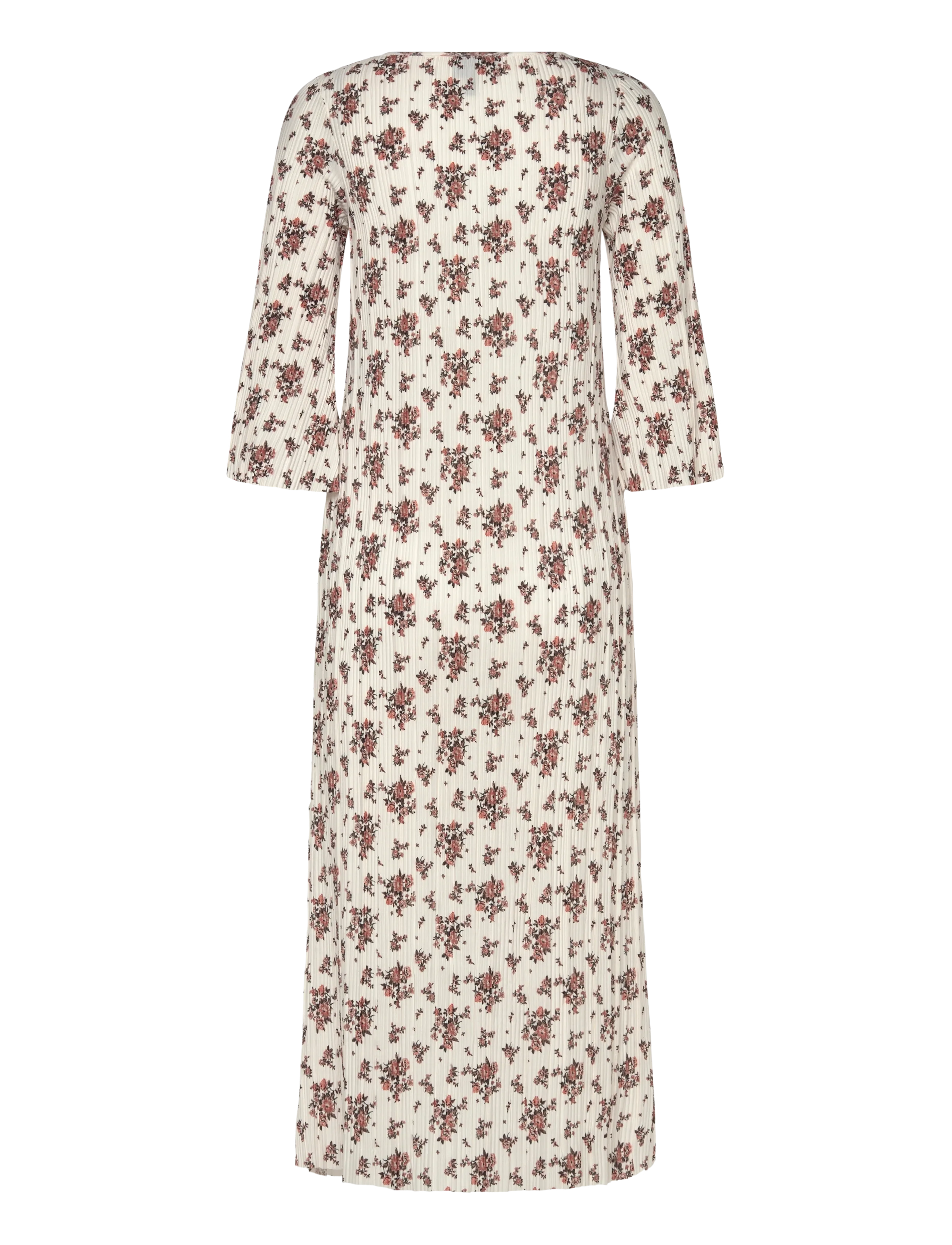 Vero Moda - VMKENDAL 3/4 CALF PLISSE DRESS EXP - konfirmationstøj - snow white - 1