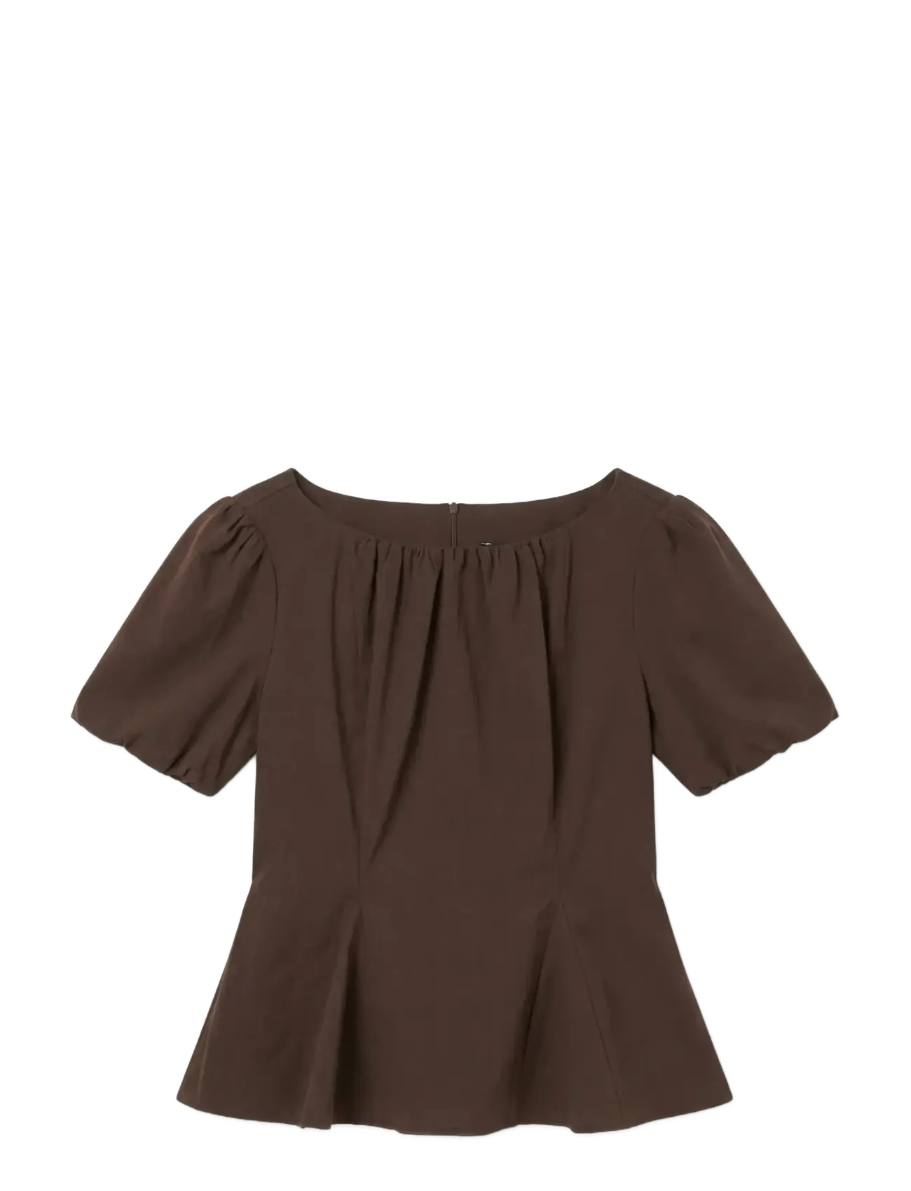 Vero Moda VMNADI SS TOP JRS EXP - Vêtements - CHICORY COFFEE / brown