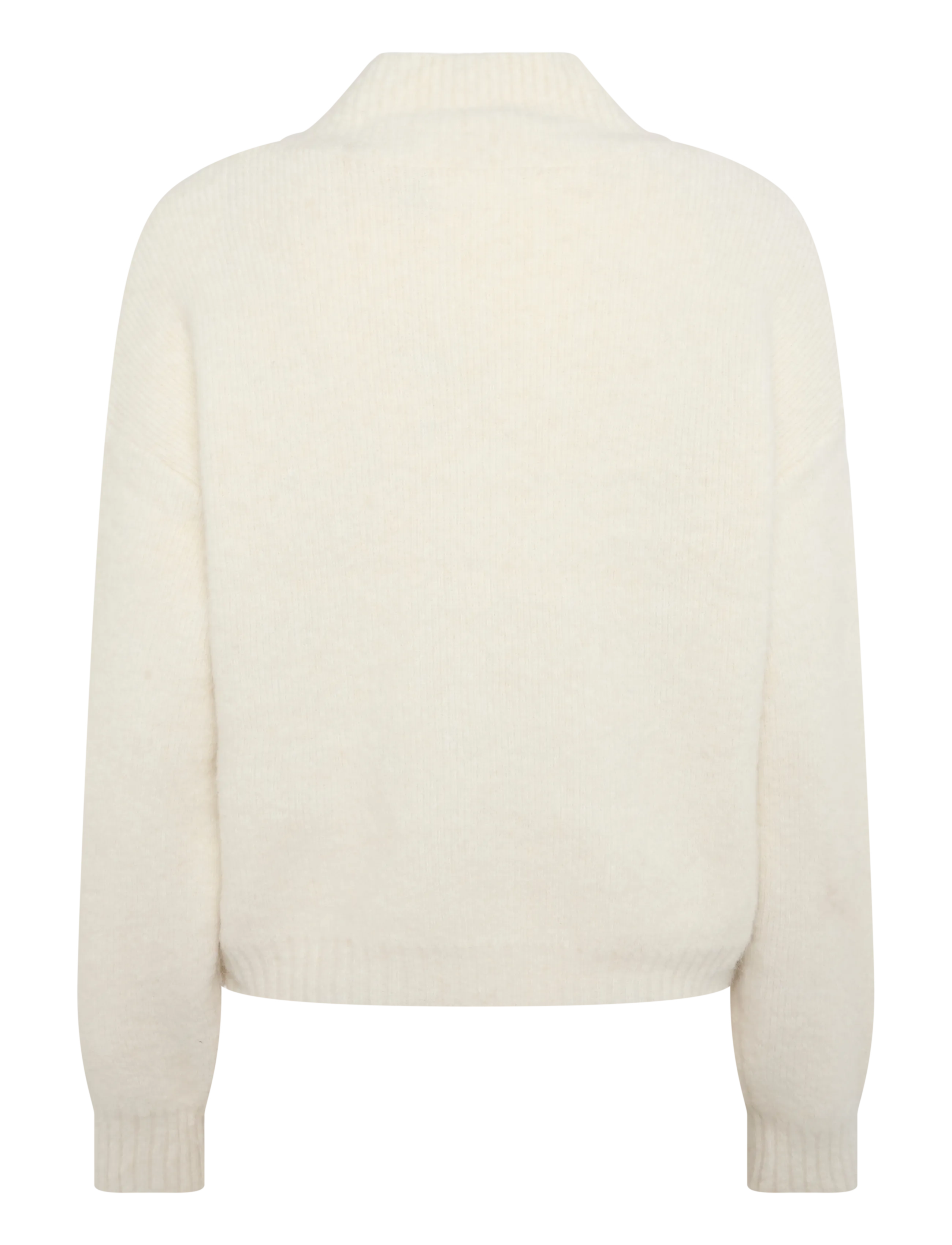 Vero Moda - VMLOON LS TIGHT V-NECK SHORT PULLOVE VIP - striktrøjer - birch - 2