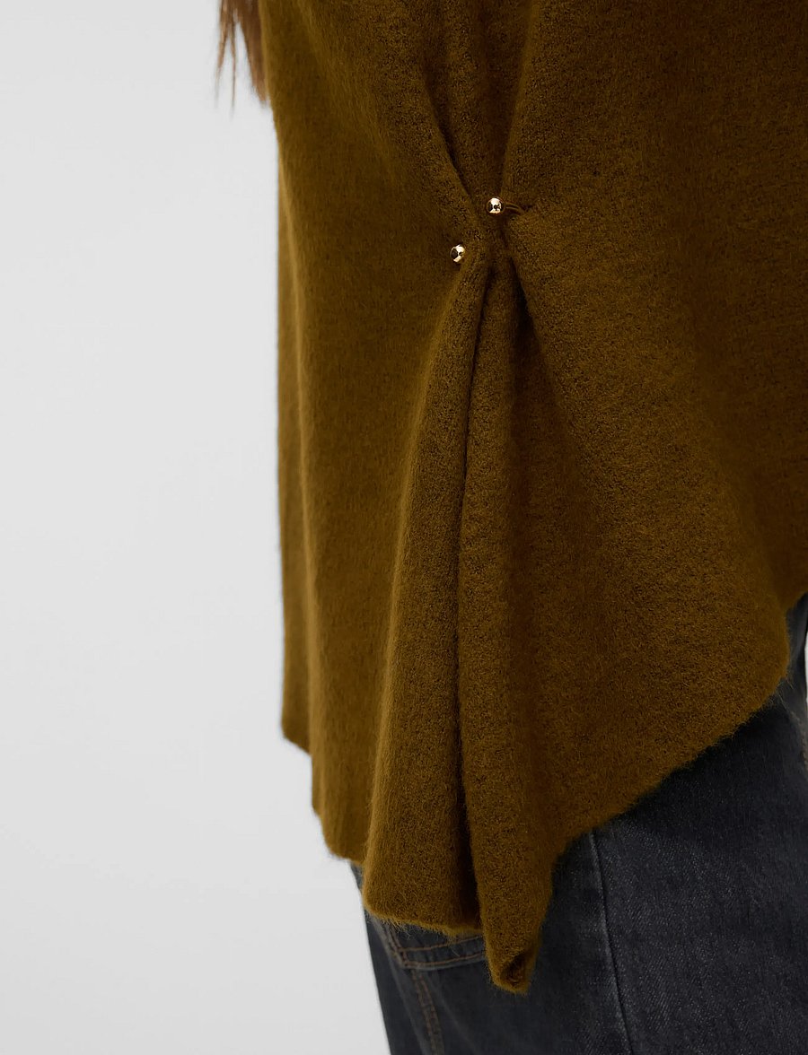 Vero Moda - VMSPARROW SL FUNNELNECK VEST VIP - butternut - 4