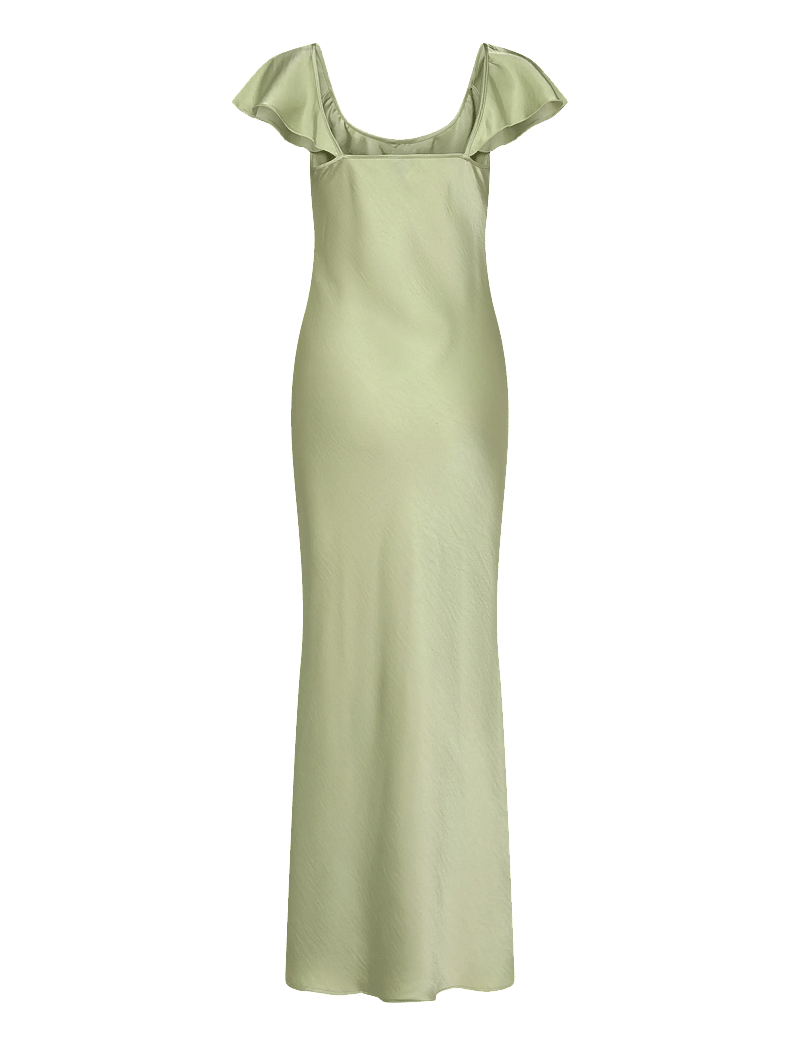 Vero Moda - VMRITA CS ROSE MAXI DRESS WVN EXP - festkjoler - celadon green - 1