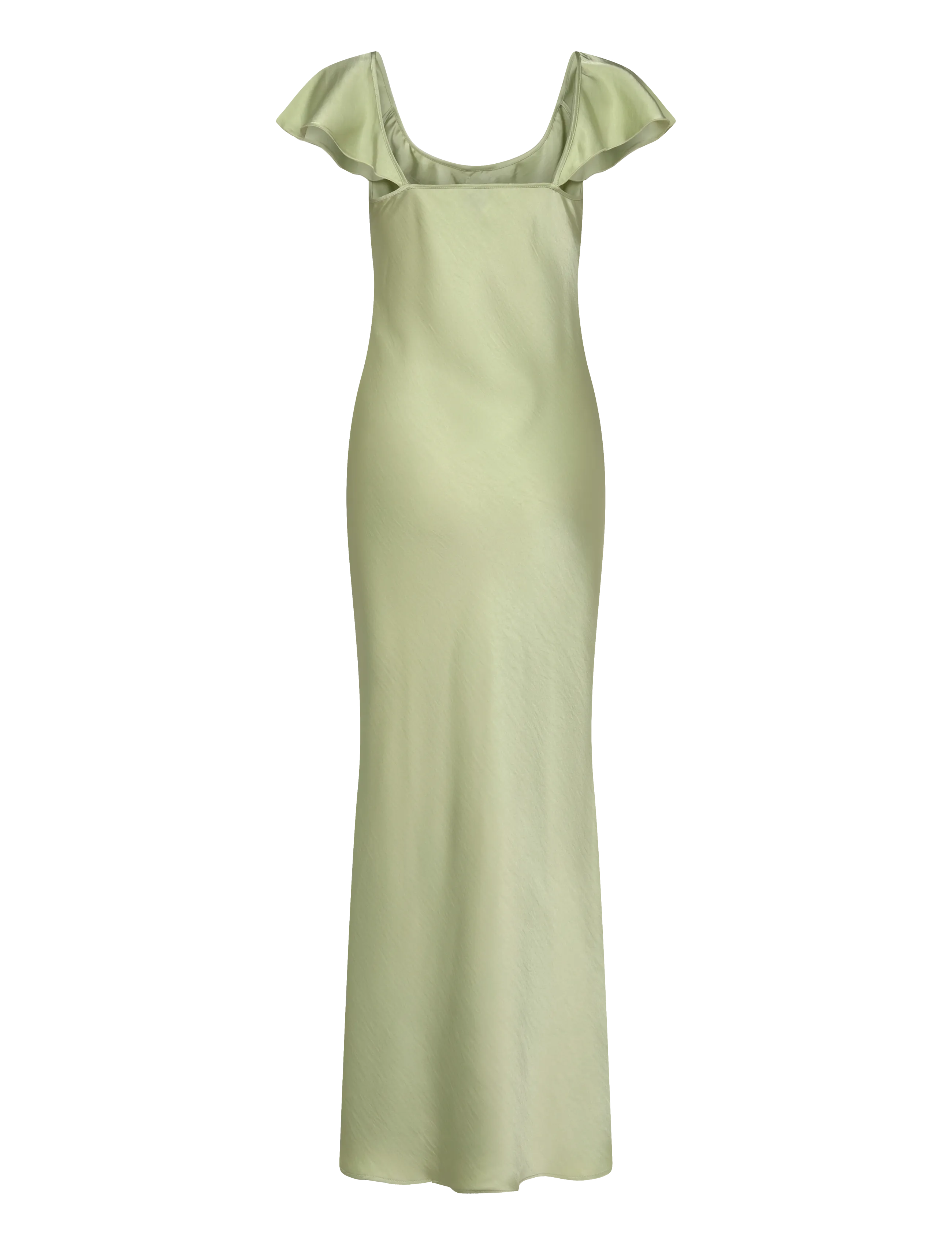 Vero Moda - VMRITA CS ROSE MAXI DRESS WVN EXP - party dresses - celadon green - 1