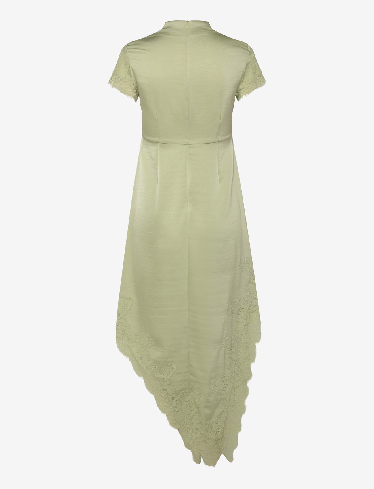 Vero Moda - VMRITA CS LACE MAXI DRESS WVN EXP - aftenkjoler - celadon green - 1