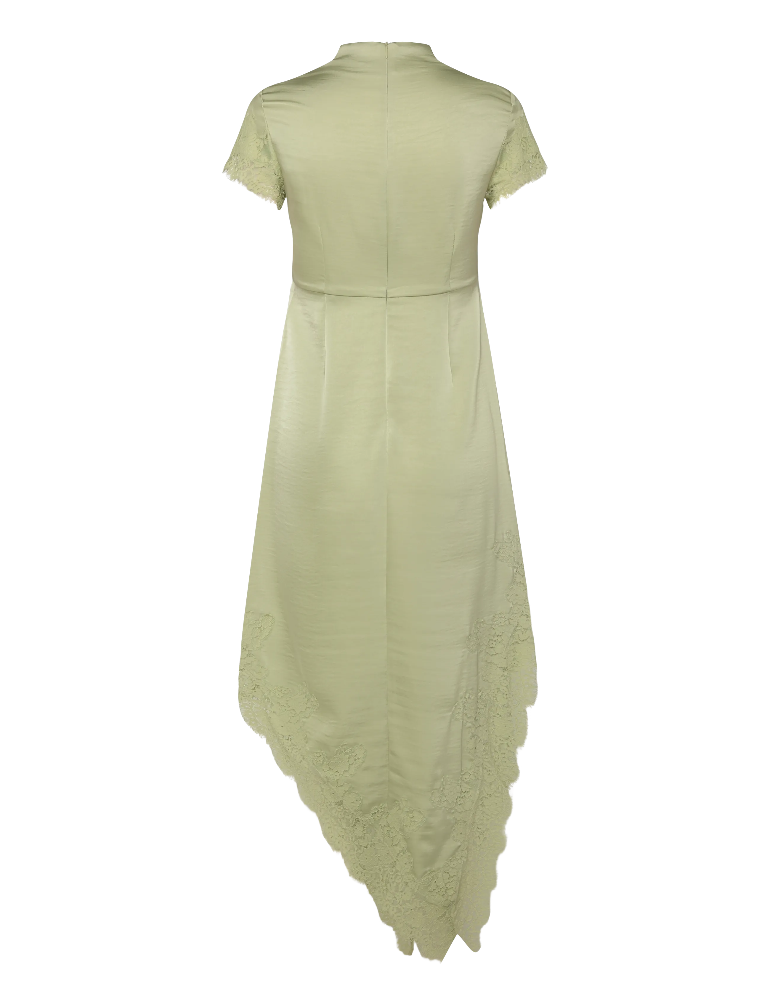 Vero Moda - VMRITA CS LACE MAXI DRESS WVN EXP - abendkleider - celadon green - 1