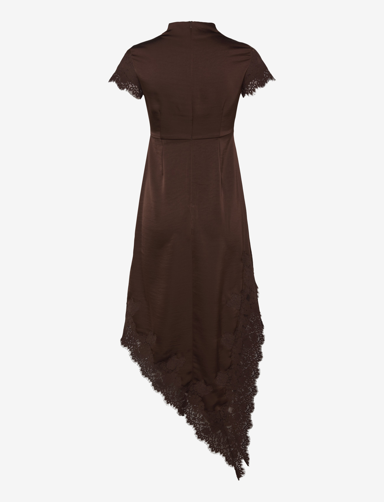 Vero Moda - VMRITA CS LACE MAXI DRESS WVN EXP - aftenkjoler - chicory coffee - 1