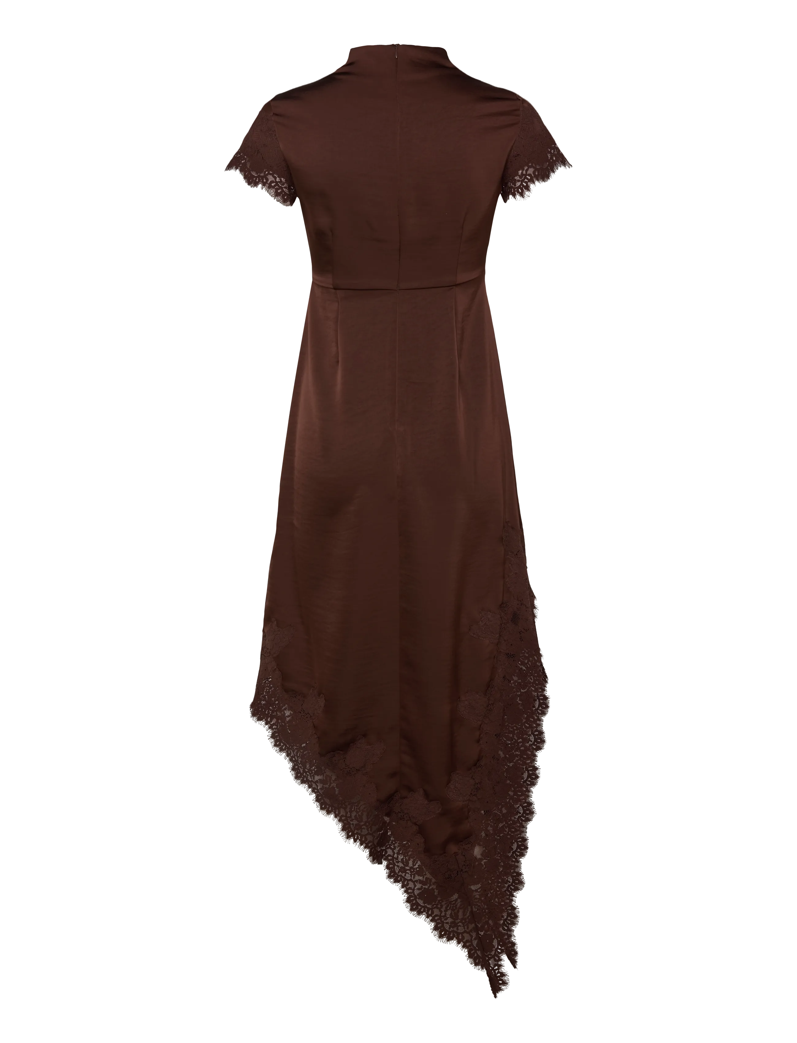 Vero Moda - VMRITA CS LACE MAXI DRESS WVN EXP - vakarkleitas - chicory coffee - 1