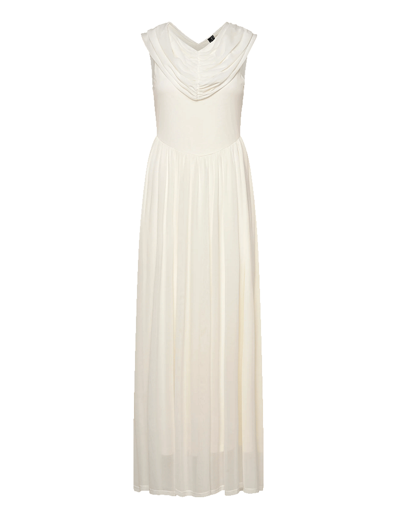 Vero Moda - VMROSETTA CAPE DETAIL MAXI DRESS JRS EXP - party dresses - cloud dancer - 2