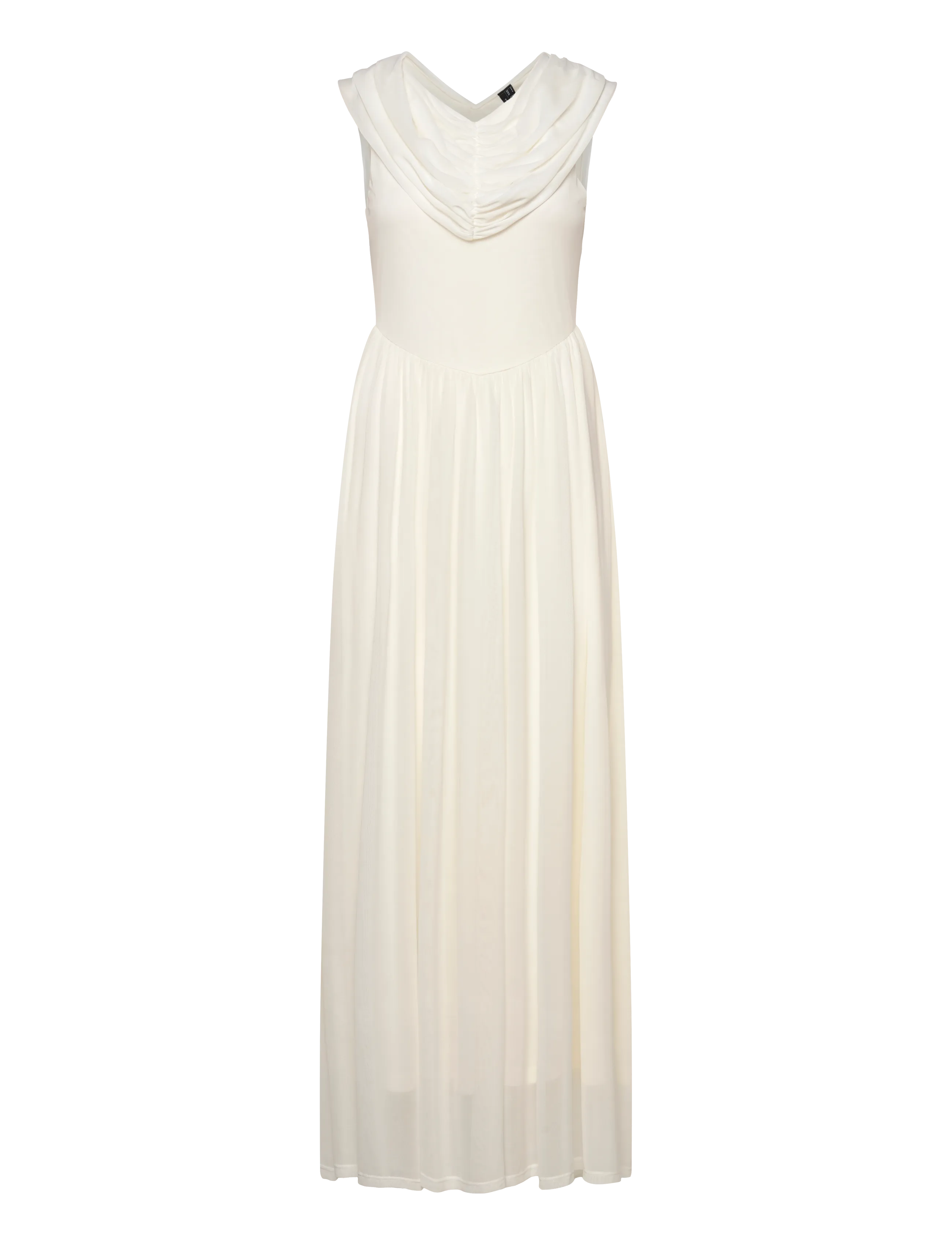 Vero Moda - VMROSETTA CAPE DETAIL MAXI DRESS JRS EXP - festklänningar - cloud dancer - 2