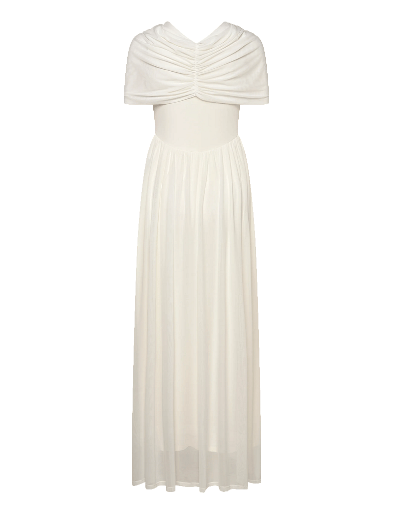 Vero Moda - VMROSETTA CAPE DETAIL MAXI DRESS JRS EXP - party dresses - cloud dancer - 3