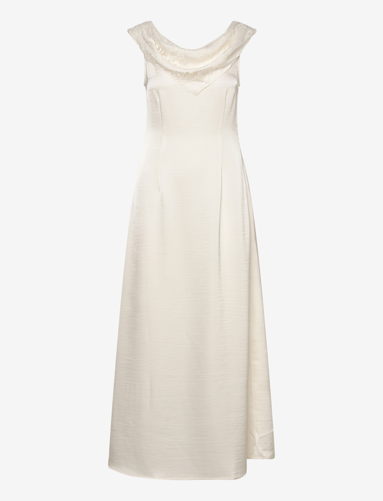 Vero Moda - VMTIANA SL LACE ANKLE DRESS EXP - lace dresses - cloud dancer - 0