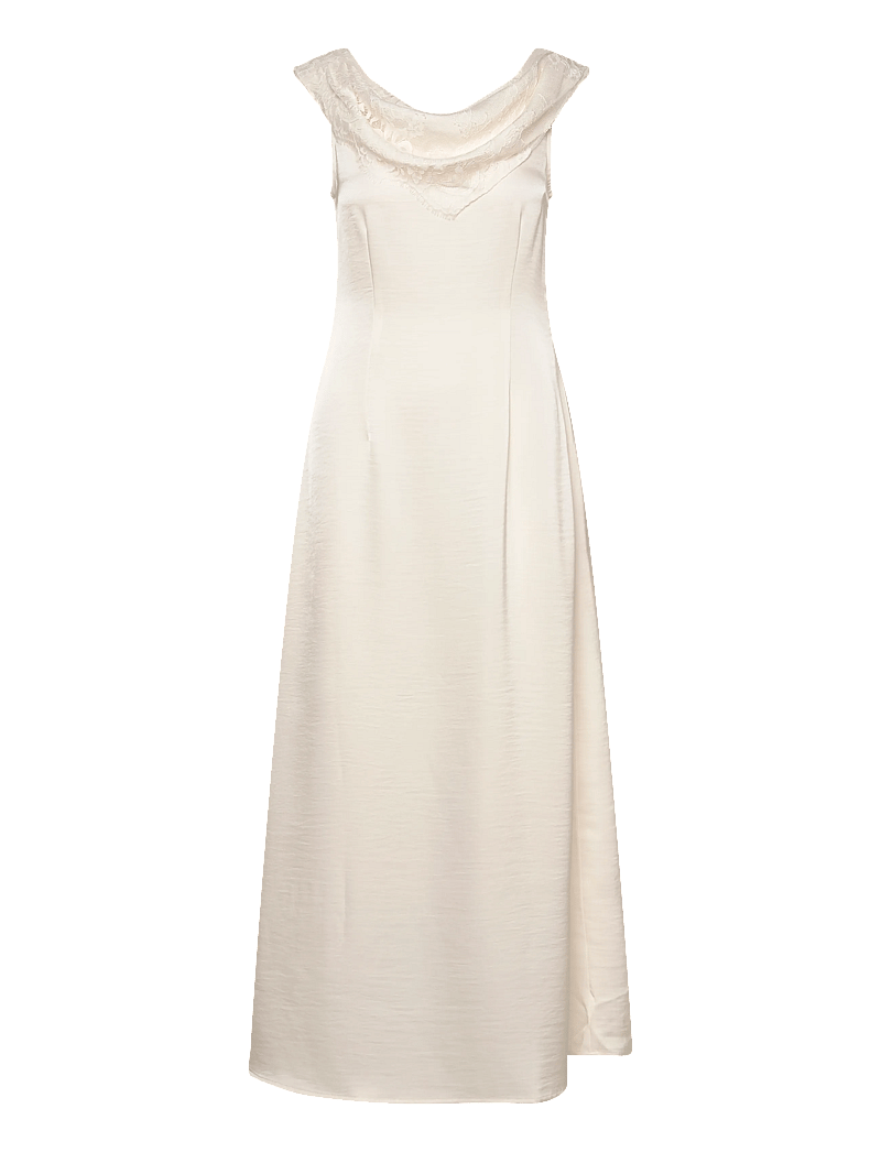 Vero Moda - VMTIANA SL LACE ANKLE DRESS EXP - lace dresses - cloud dancer - 0