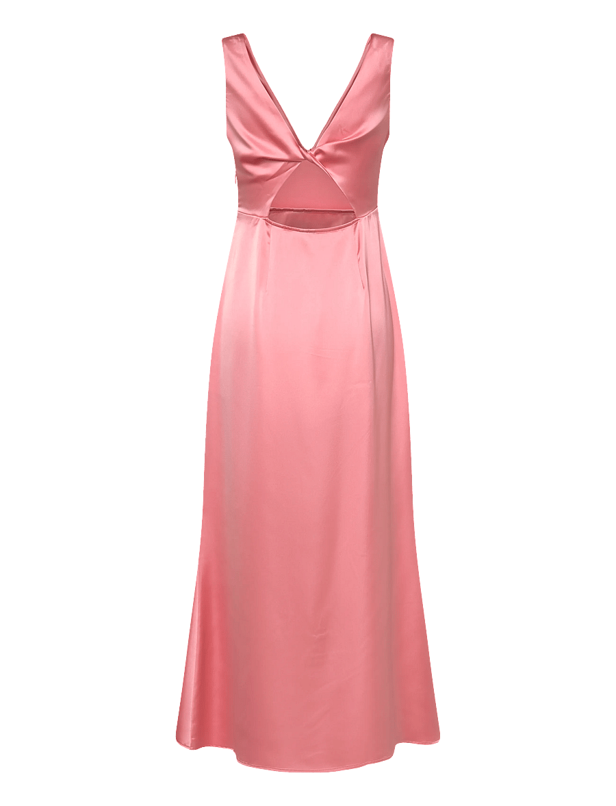 Vero Moda - VMGIANNA SL ANKLE DRESS EXP - slip dresses - living coral - 1
