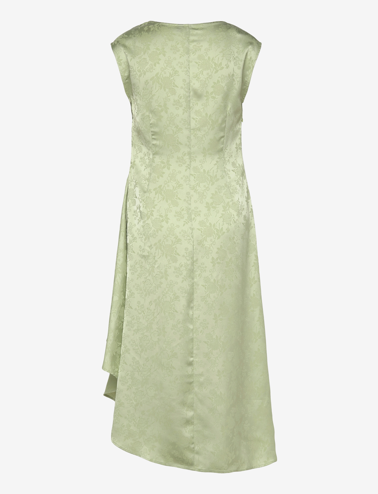 Vero Moda - VMWINNIE SL ROUCHED DRESS EXP - partykleider - celadon green - 1