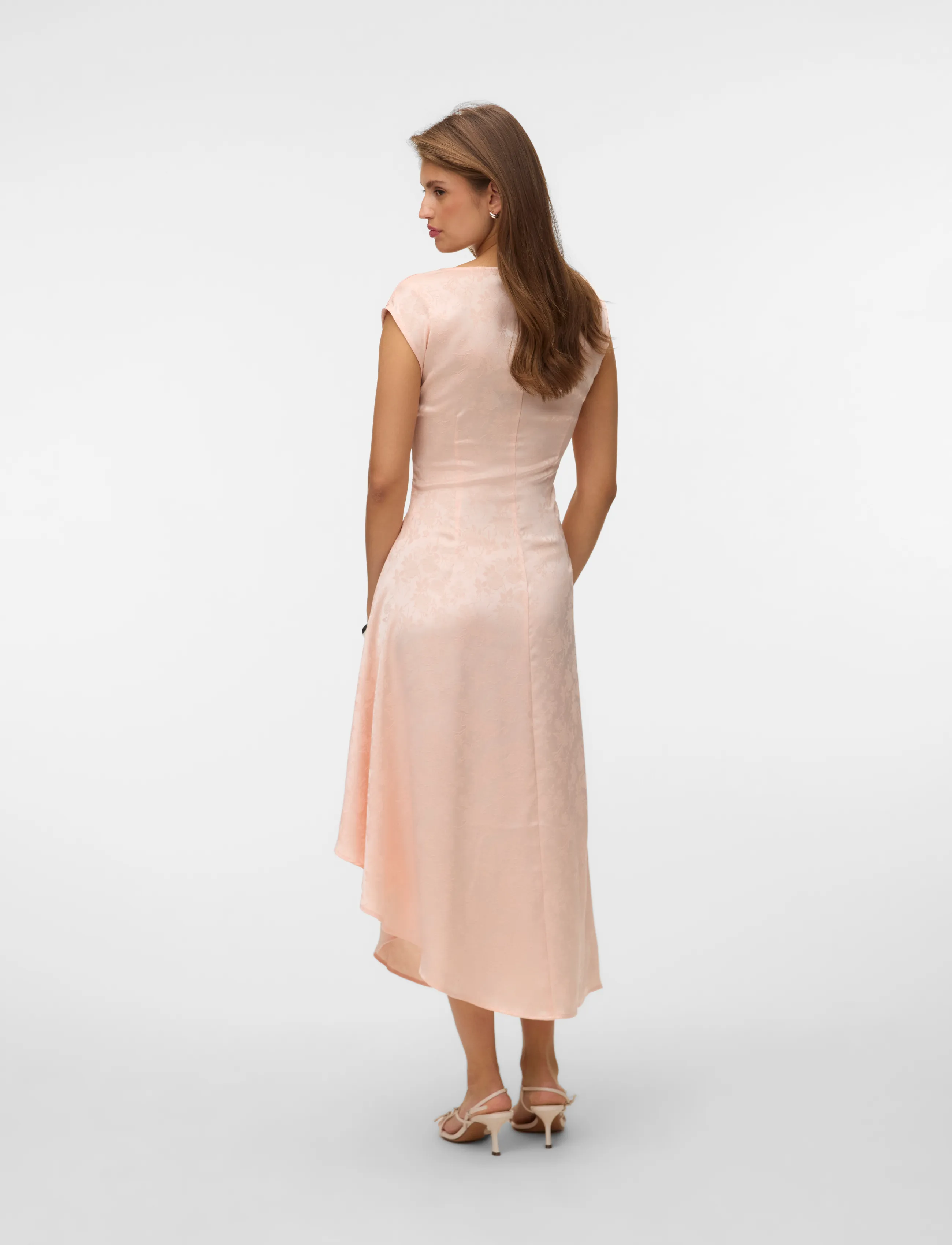Vmwinnie Sl Rouched Dress Exp 2