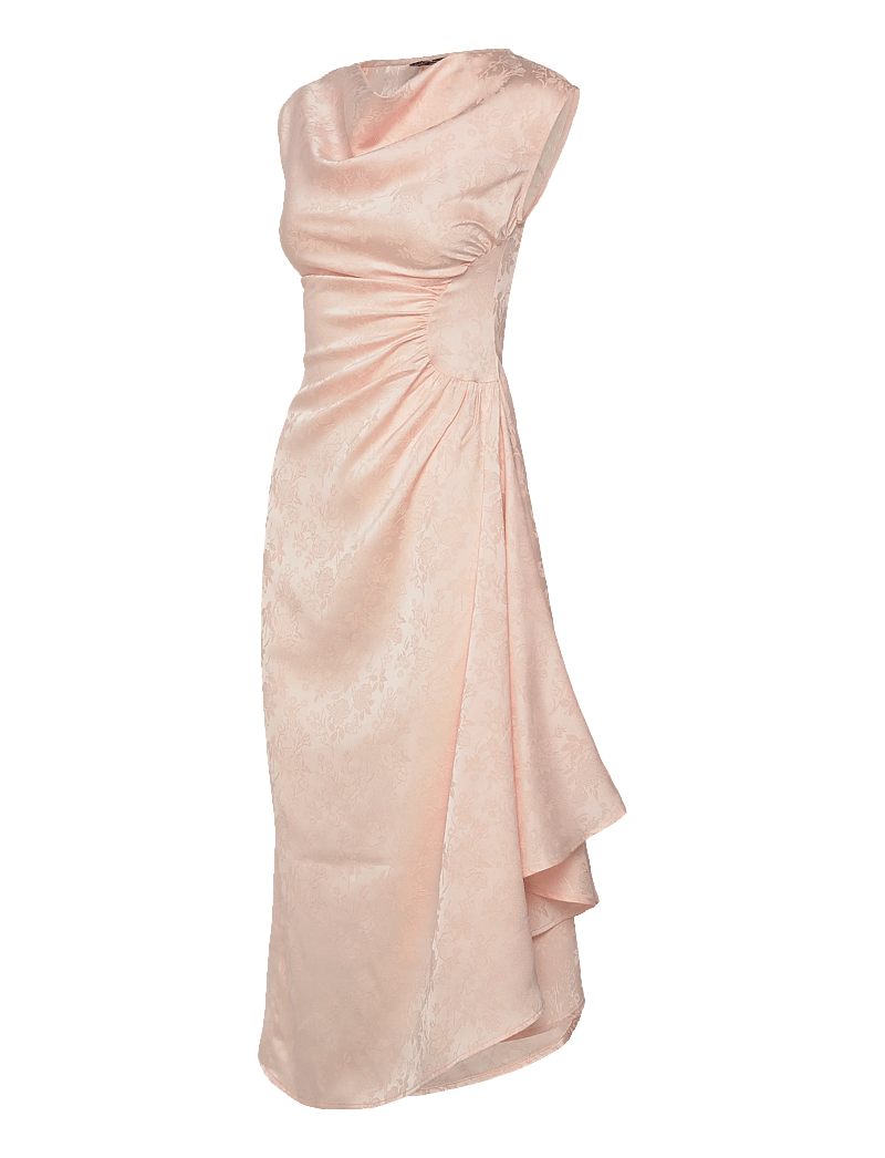 Vero Moda - VMWINNIE SL ROUCHED DRESS EXP - festkjoler - pearl blush - 2
