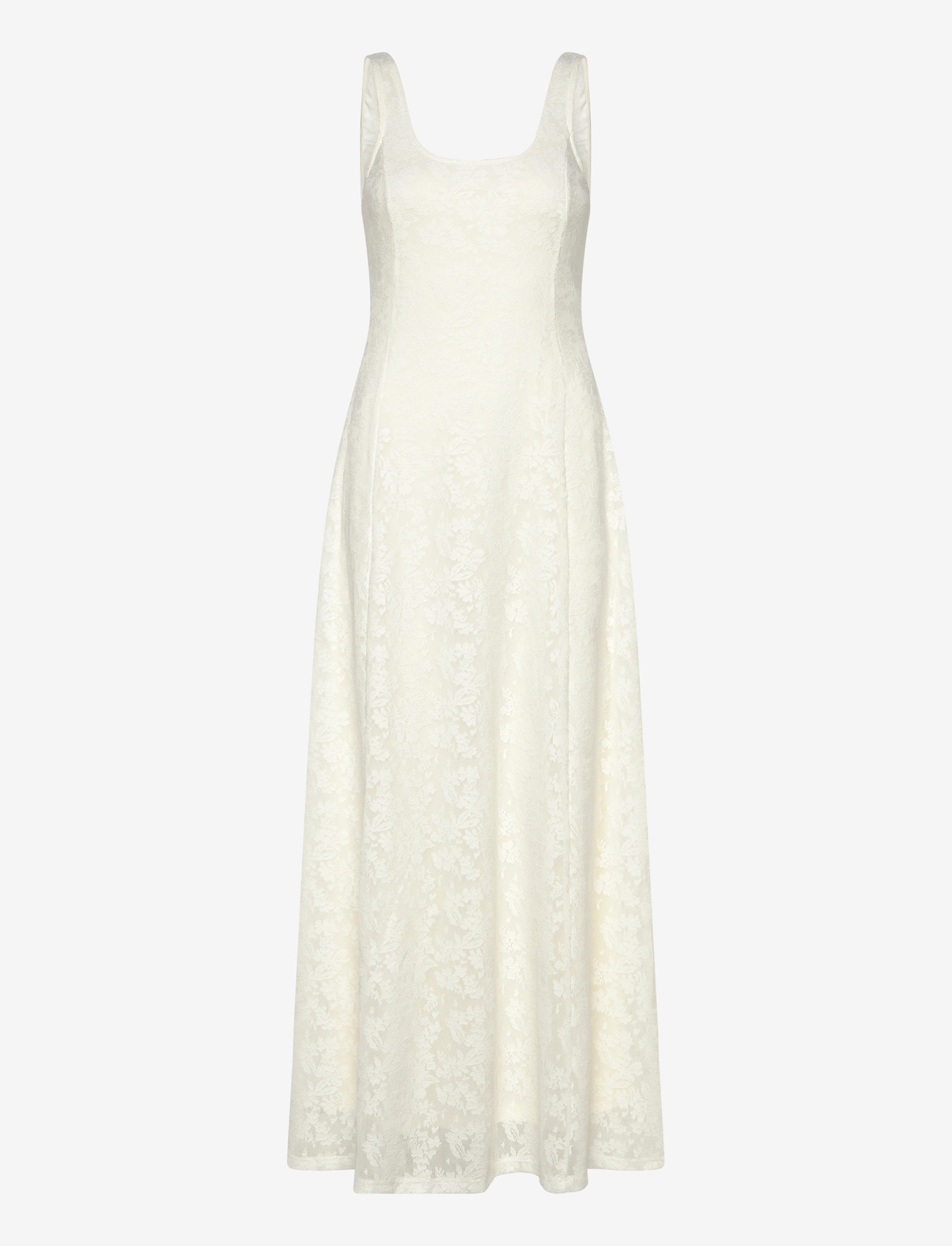 Vero Moda - VMSALINA SL LACE ANKLE DRESS EXP - pitskleidid - cloud dancer - 0