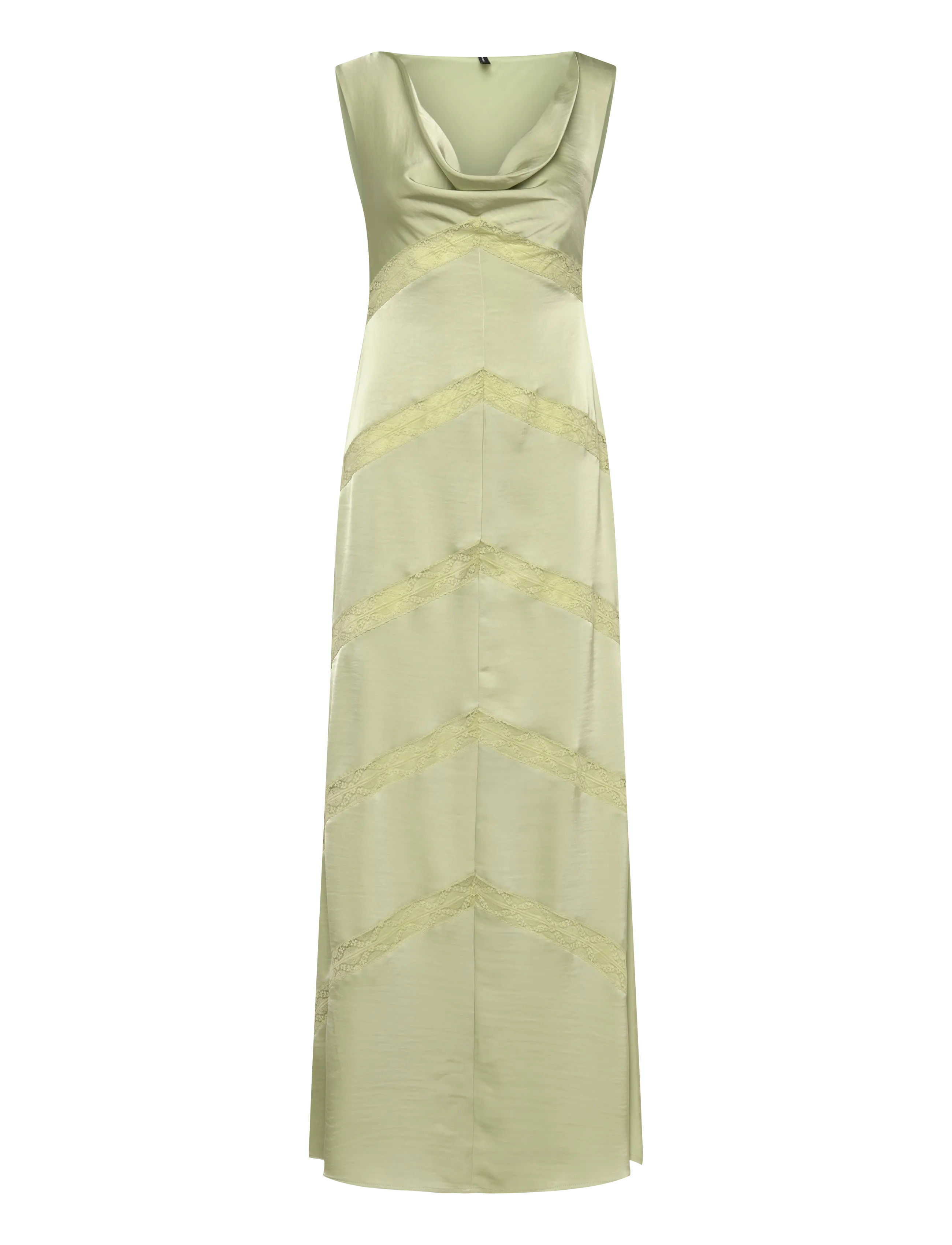 Vero Moda VMCARO SL LACE DETAIL MAXI DRESS WVN EXP - Vero Moda - CELADON GREEN / green