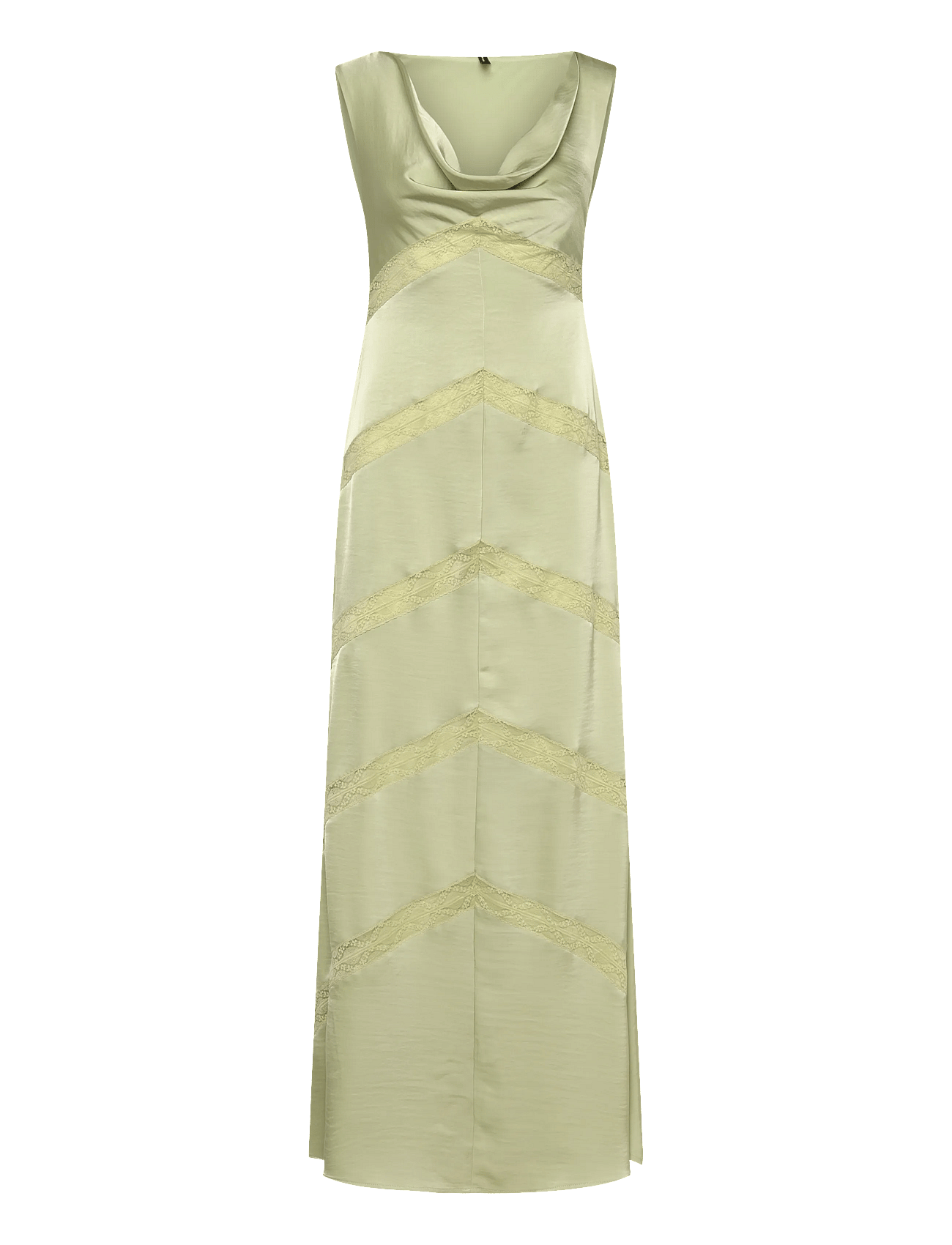 vero moda gold dress Shine like a star in this metallic golden maxi dress by Vero Moda Featuring a twist knot waist, V-neckline, and front slit elegance meets modern glam! Available now