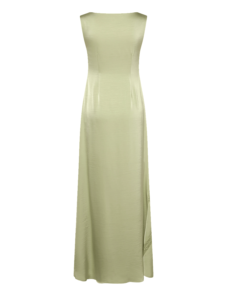 Vero Moda - VMCARO SL LACE DETAIL MAXI DRESS WVN EXP - maxikleider - celadon green - 1