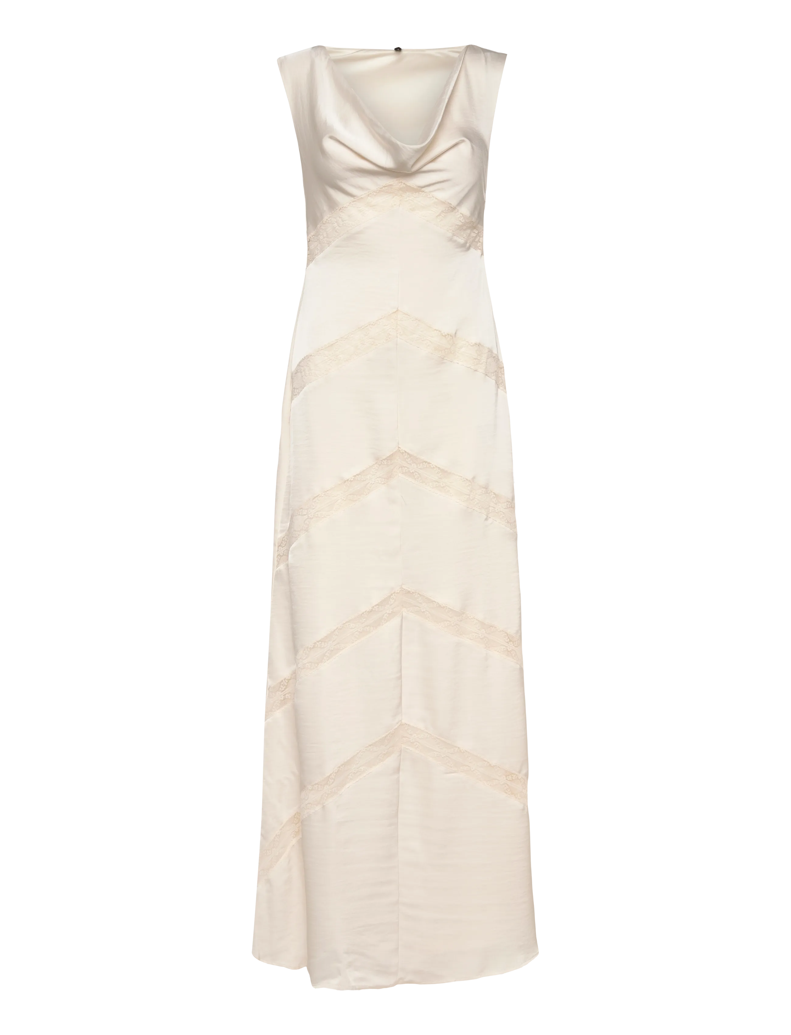 Vero Moda VMCARO SL LACE DETAIL MAXI DRESS WVN EXP - Vero Moda - CLOUD DANCER / cream