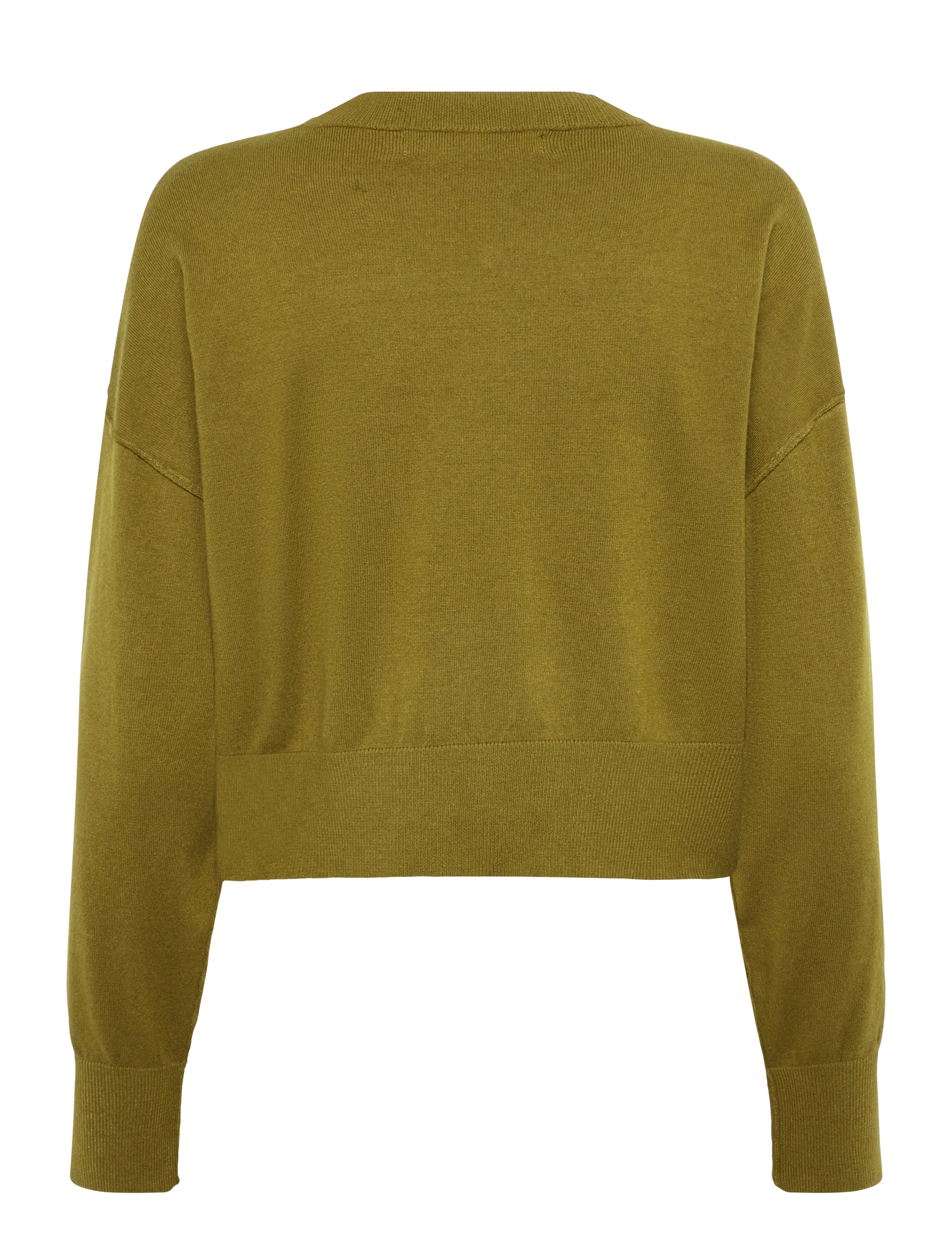 Vero Moda - VMJANE LS O-NECK PIPING PULLOVER TS - pullover - fir green - 1