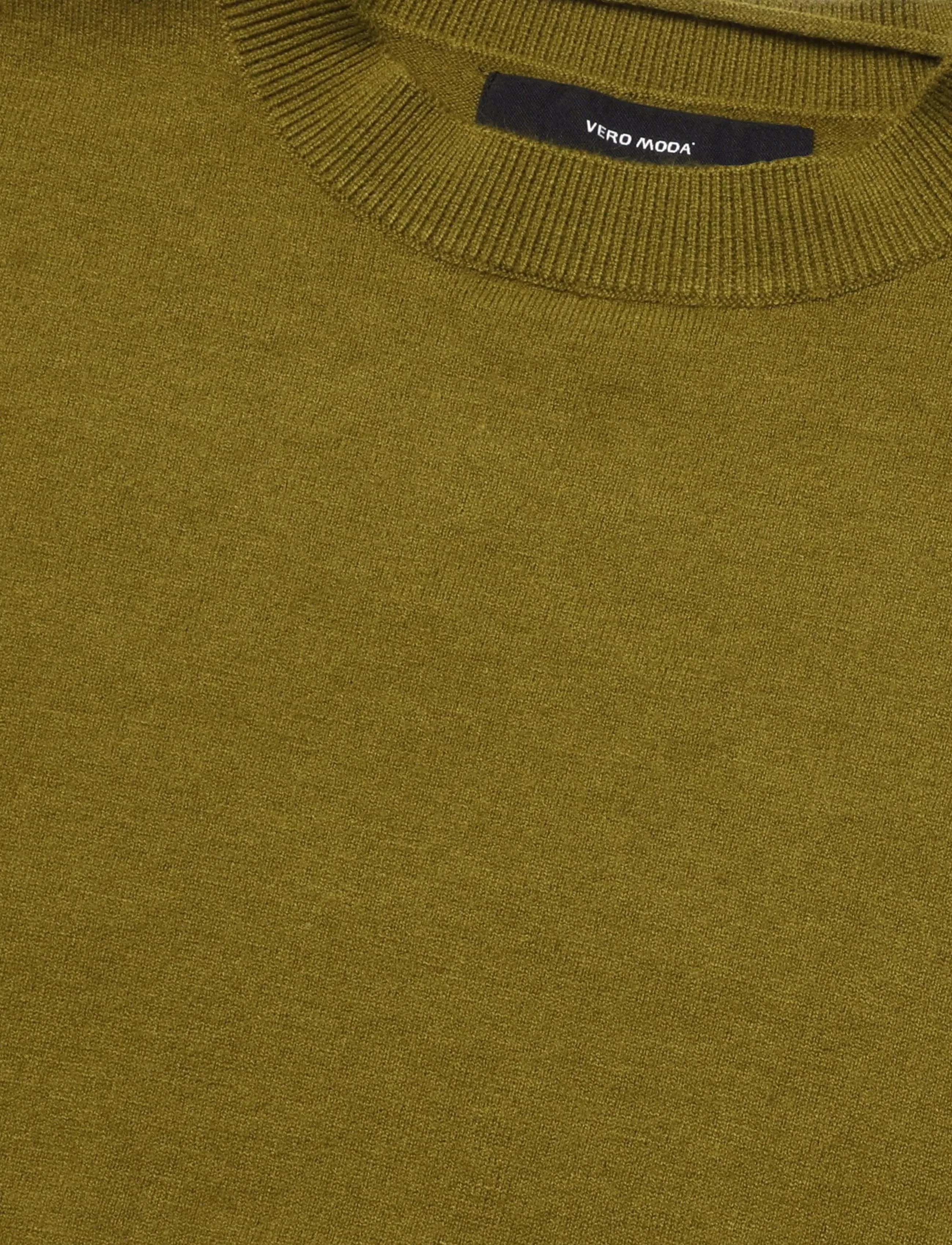 Vero Moda - VMJANE LS O-NECK PIPING PULLOVER TS - pullover - fir green - 2