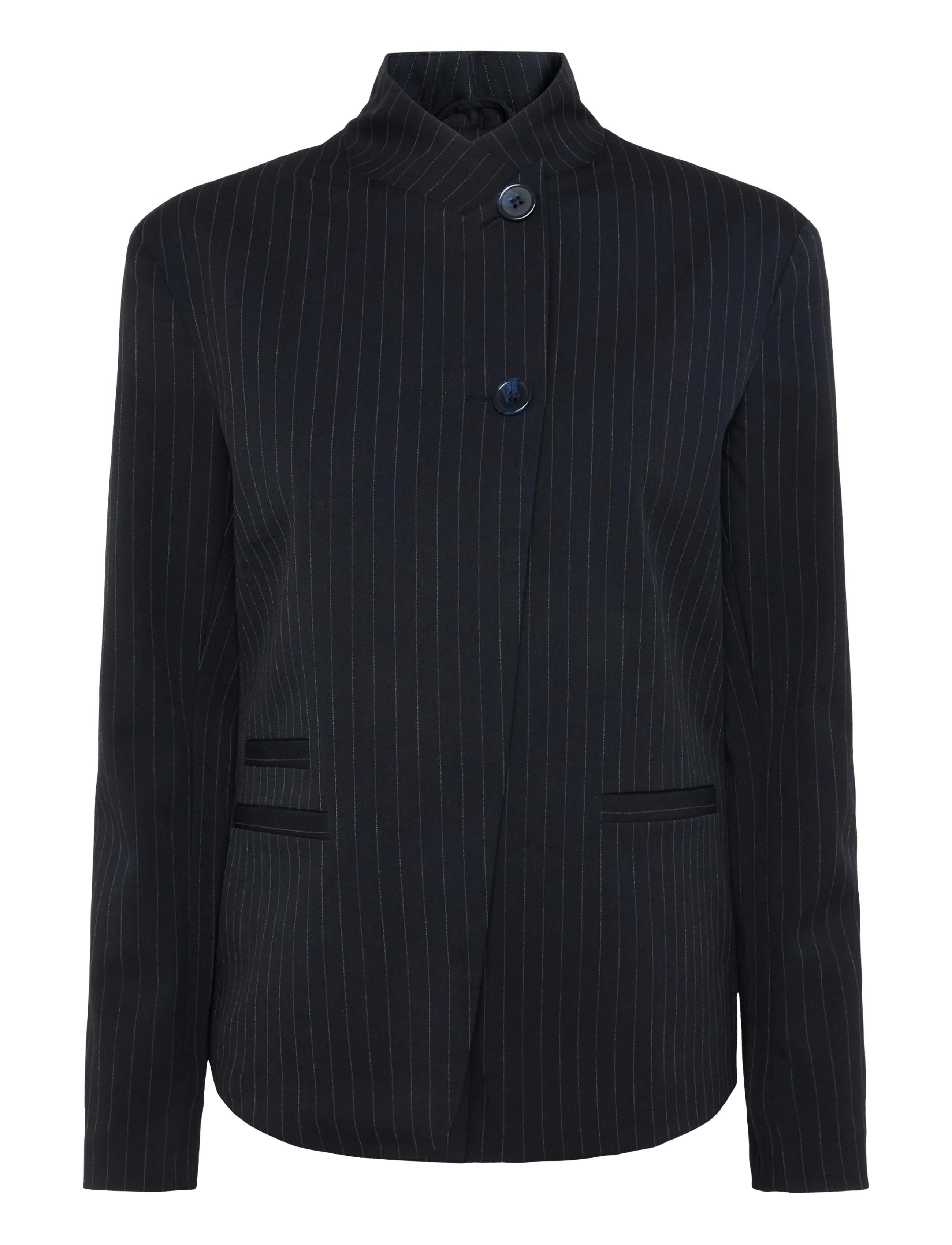 Vero Moda VMALINA LS HIGH NECK BLAZER NOOS - Blazer - NAVY BLAZER / navy