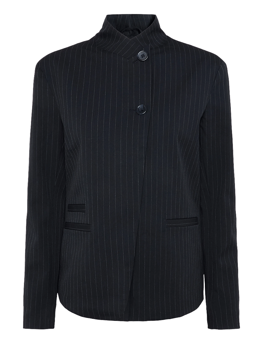 Vero Moda - VMALINA LS HIGH NECK BLAZER NOOS - navy blazer - 0