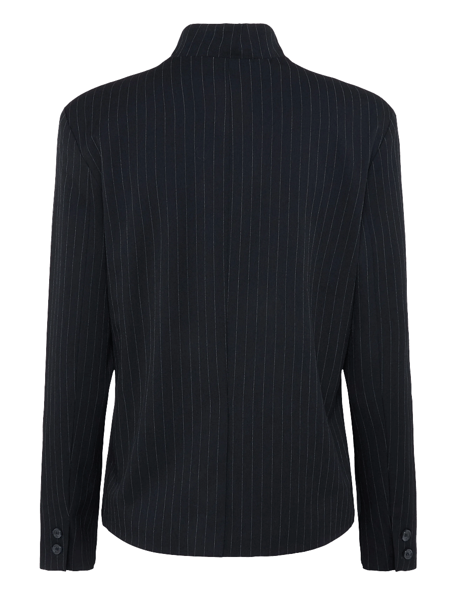 Vero Moda - VMALINA LS HIGH NECK BLAZER NOOS - navy blazer - 1