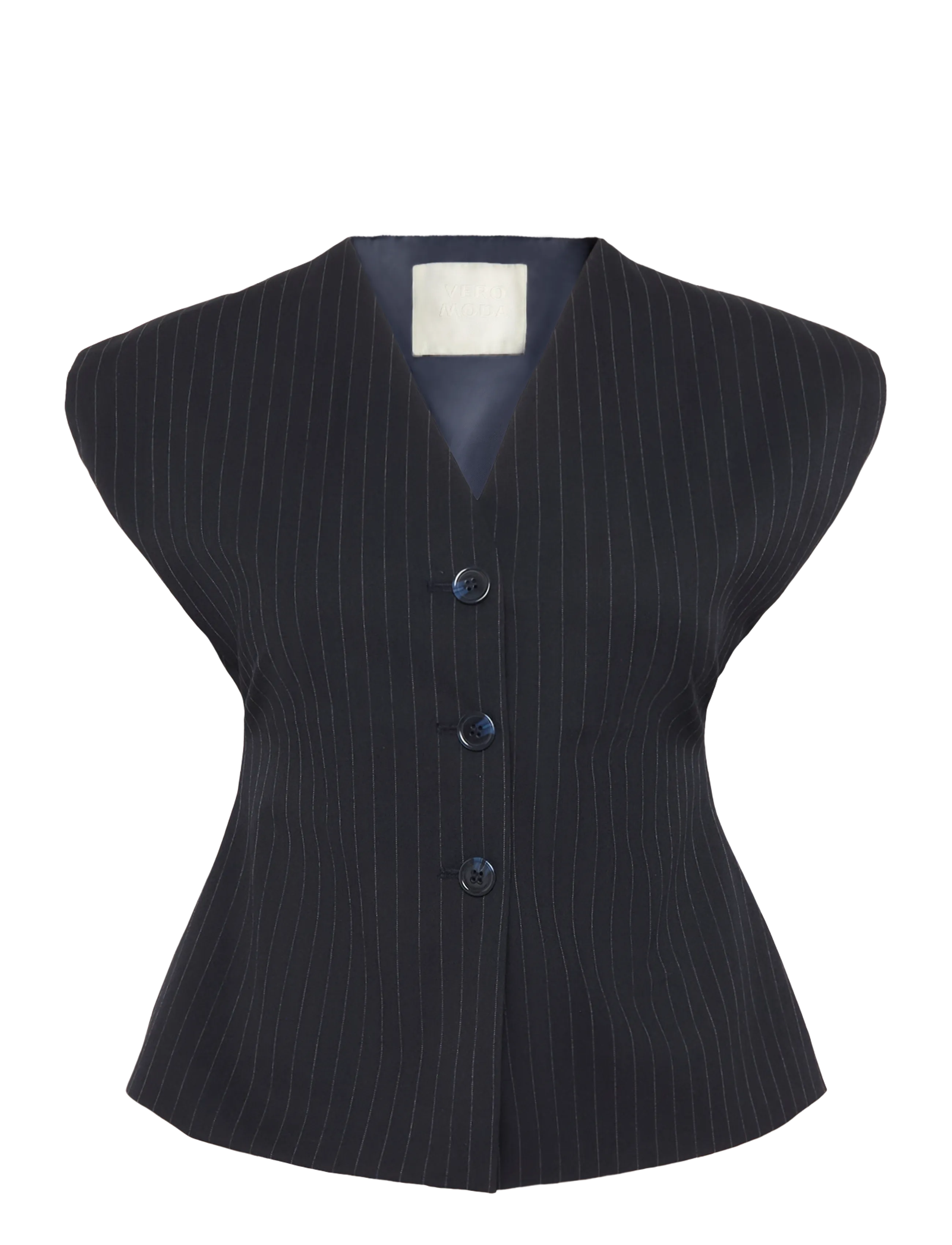 Vero Moda VMALINA SL WAISTCOAT VIP - Westen - NAVY BLAZER / navy