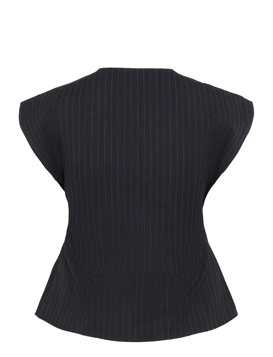 Vero Moda - VMALINA SL WAISTCOAT VIP - navy blazer - 2