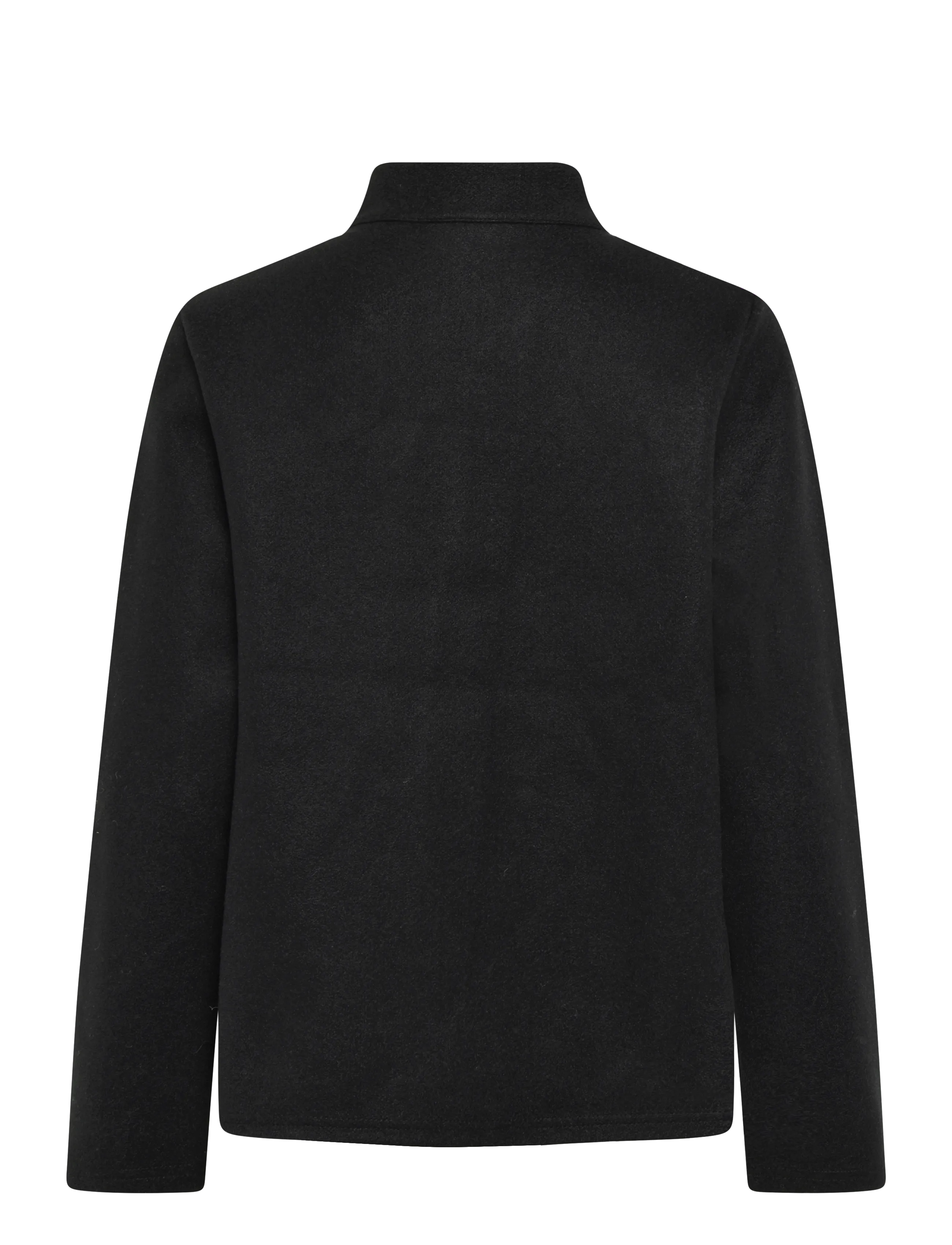 Vero Moda - VMKLEO LS HIGHNCK BUTTON CARDI. JRS ZLD - black - 1