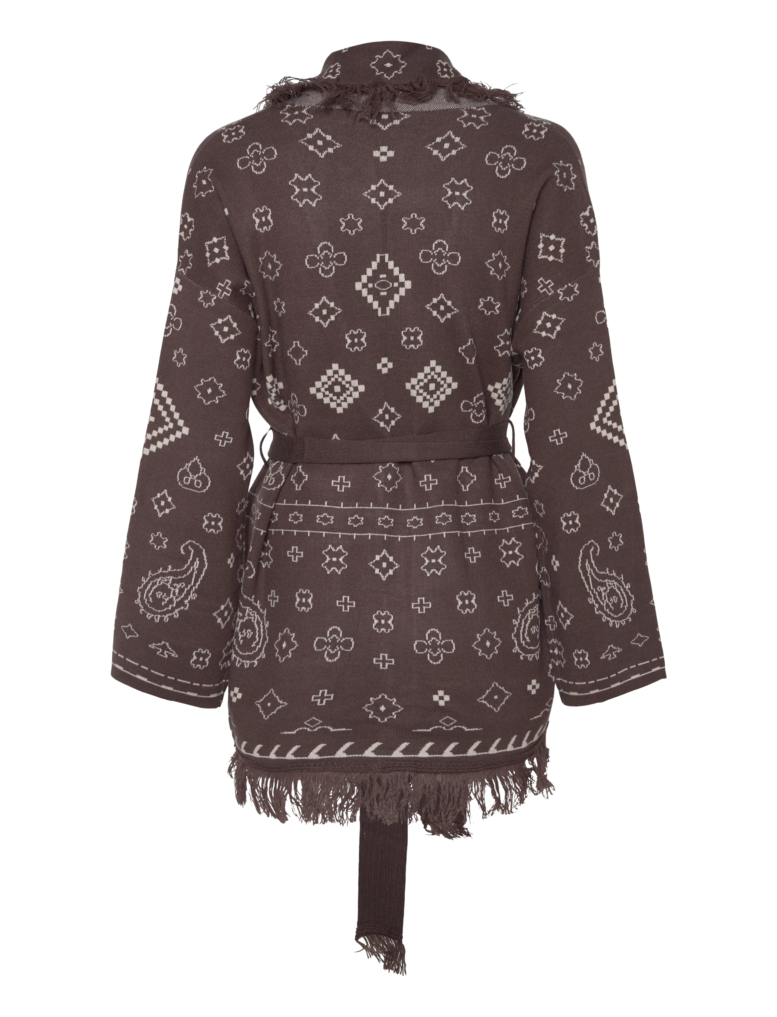 Vmscarlett Ls Tassel Jacquard Cardi Lcs 2