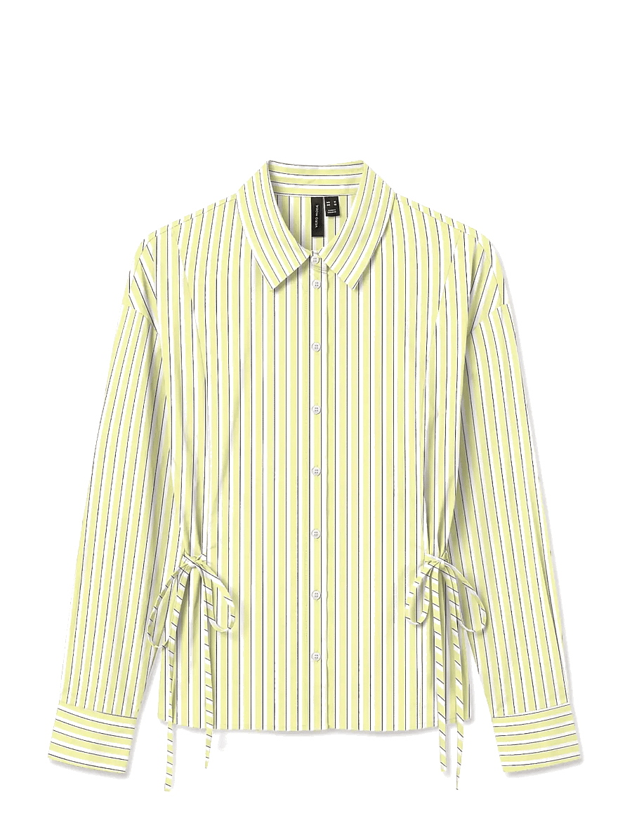 Vero Moda - VMASTA LS TIE SHIRT WVN RET - flan - 1