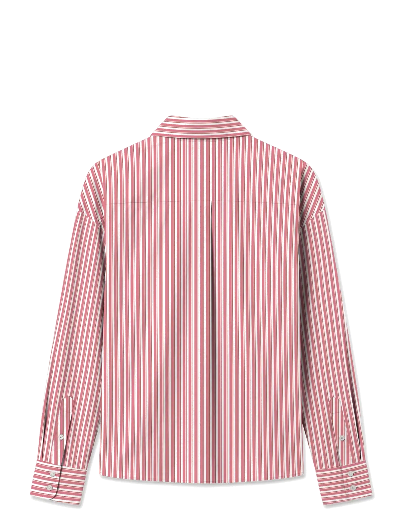 Vero Moda - VMASTA LS TIE SHIRT WVN RET - långärmade skjortor - pink lemonade - 2