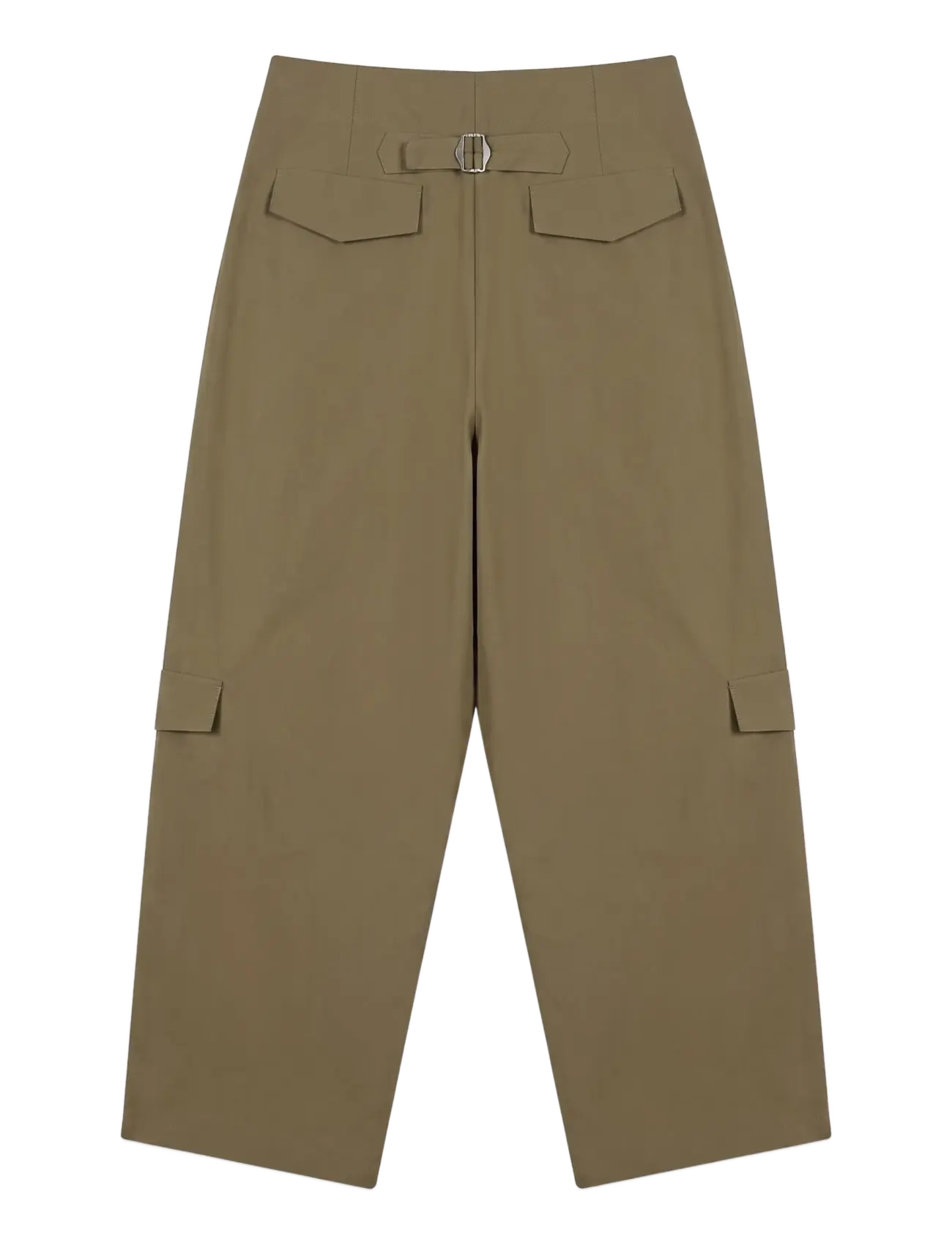 Vero Moda - VMPETRINA MW WIDE CARGO PANTS RET - festmode zu outlet-preisen - ivy green - 1