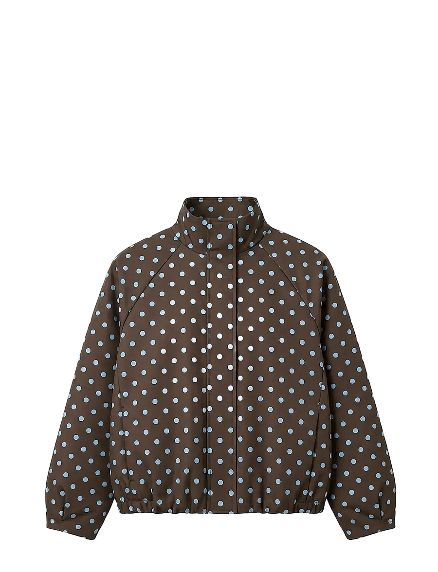 Vero Moda - VMKAYLA HIGH NECK JACKET EXP - frühlingsjacken - chocolate brown - 0