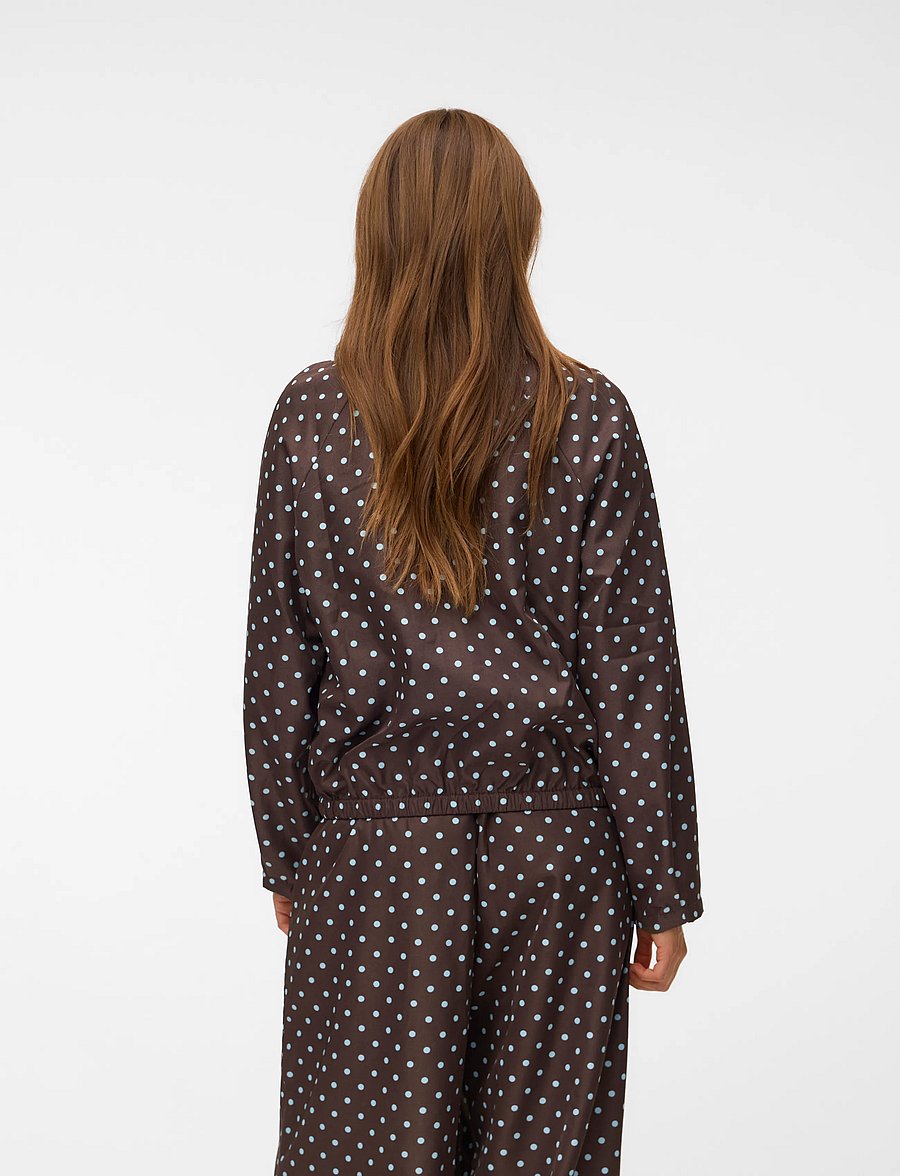 Vero Moda - VMKAYLA HIGH NECK JACKET EXP - vestes de printemps - chocolate brown - 2