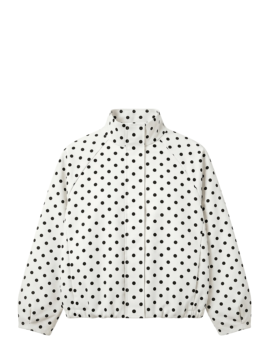 Vero Moda - VMKAYLA HIGH NECK JACKET EXP - frühlingsjacken - star white - 0