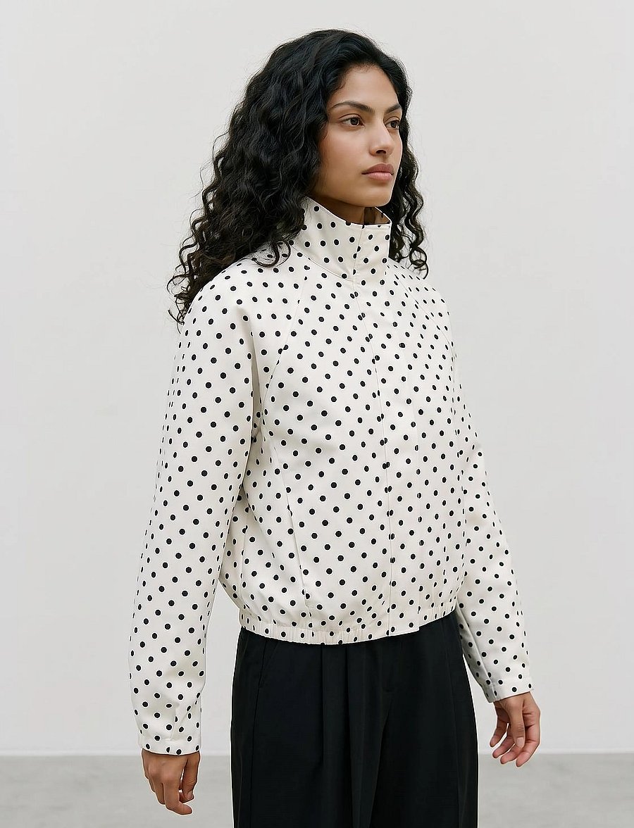 Vero Moda - VMKAYLA HIGH NECK JACKET EXP - tunna jackor - star white - 1