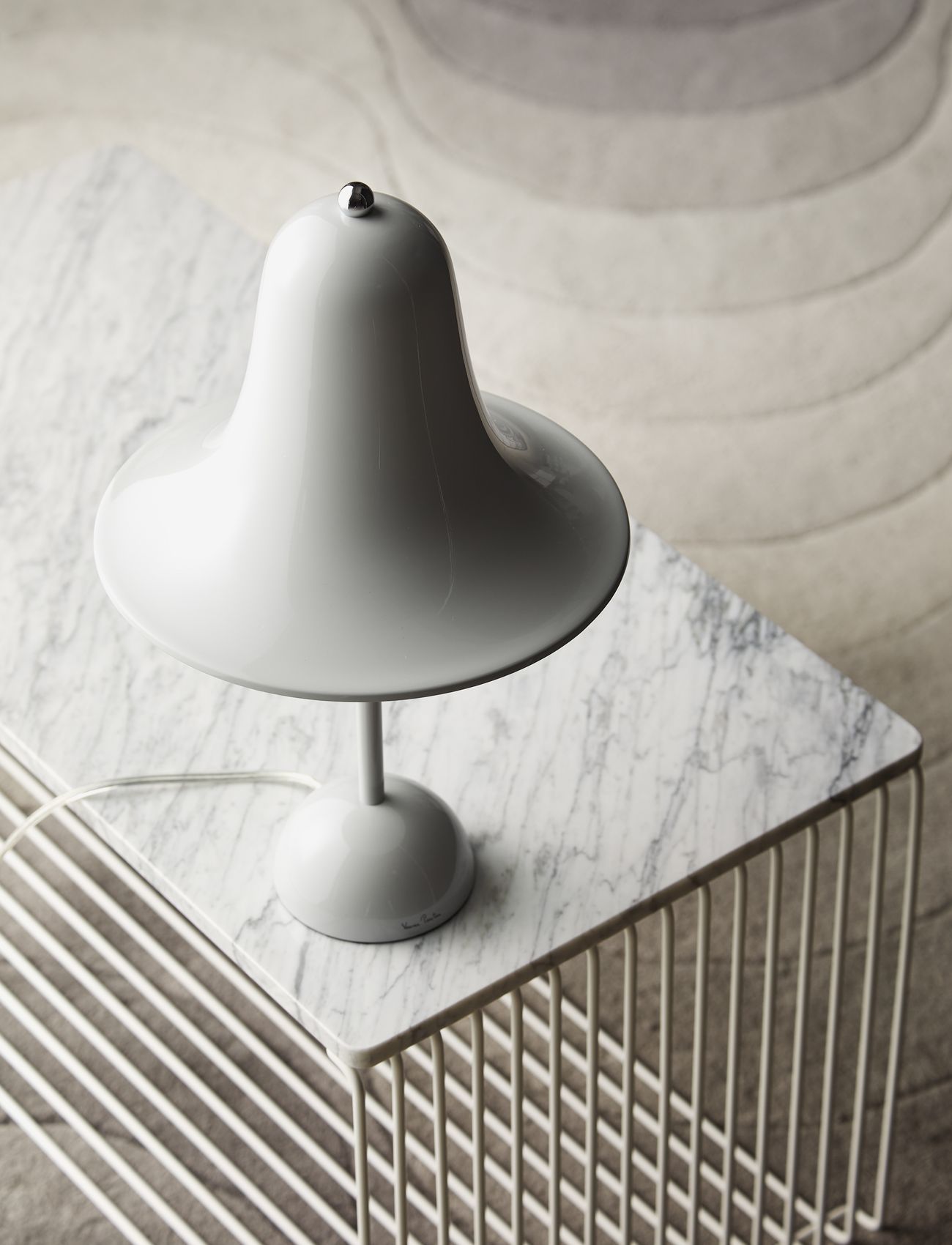 Verpan - Pantop Table Lamp Ø23 cm EU - bordslampor - mint grey - 1